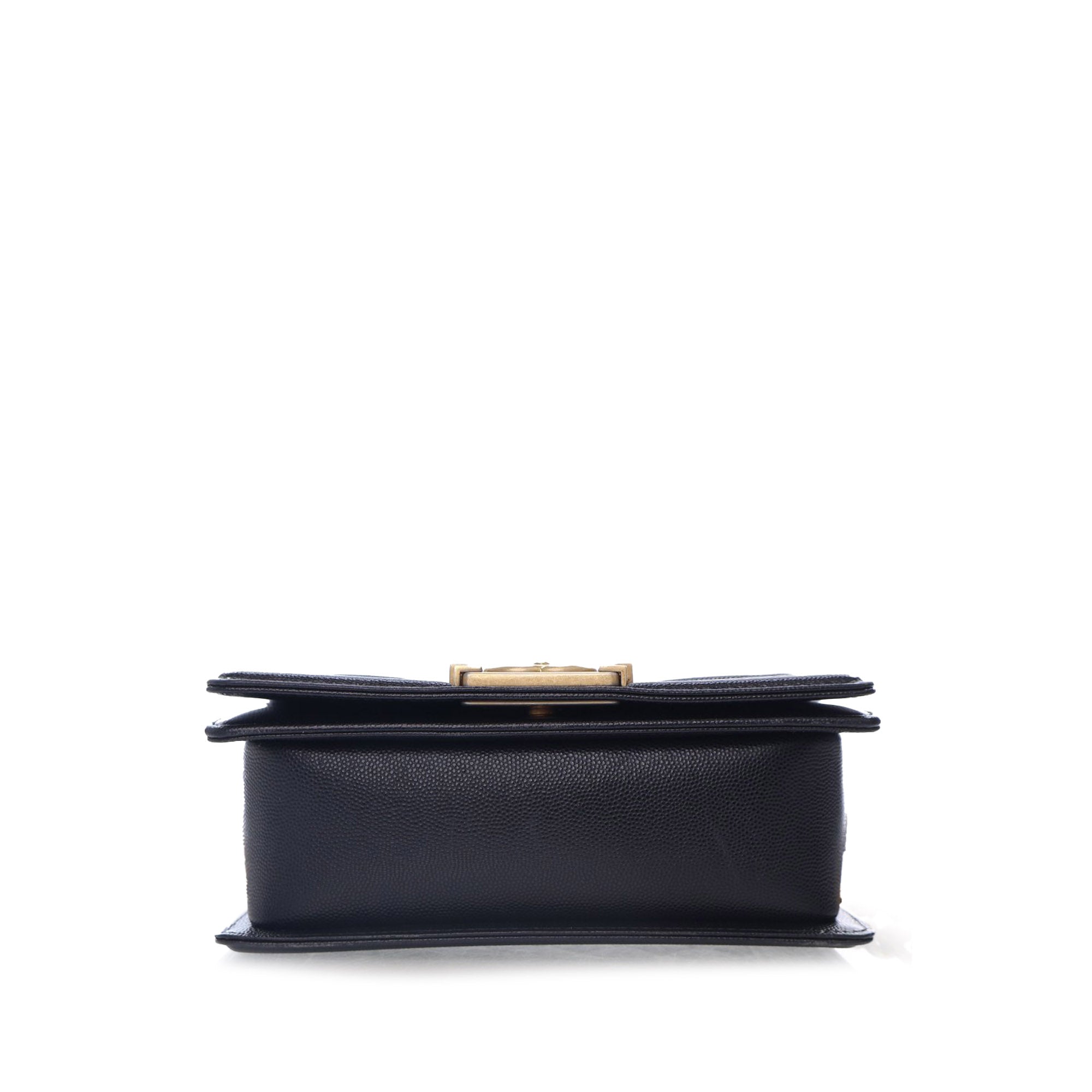 Chanel Small Quilted Caviar Boy Flap - image 3