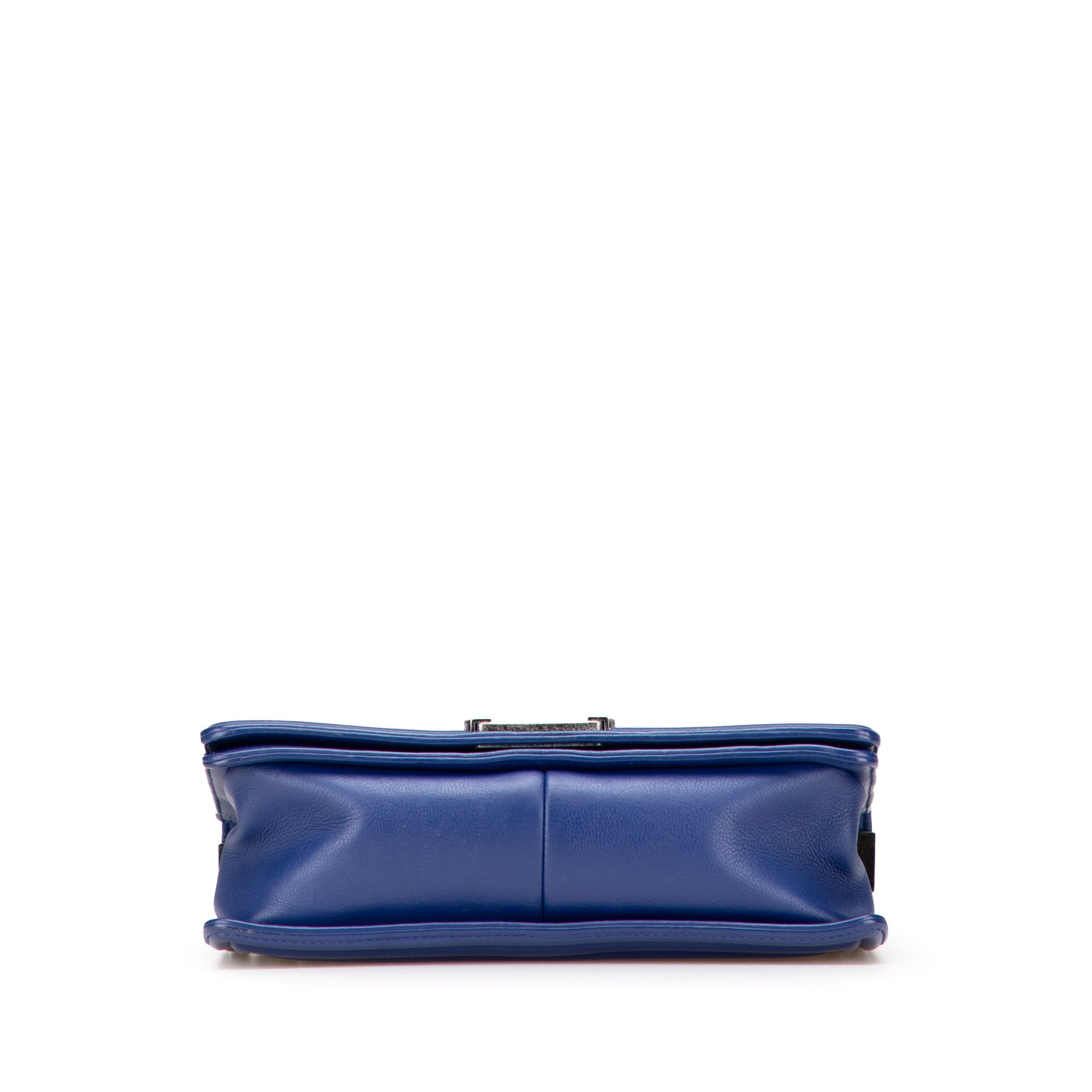 Chanel Old Medium Quilted Lambskin Boy Flap - image 3
