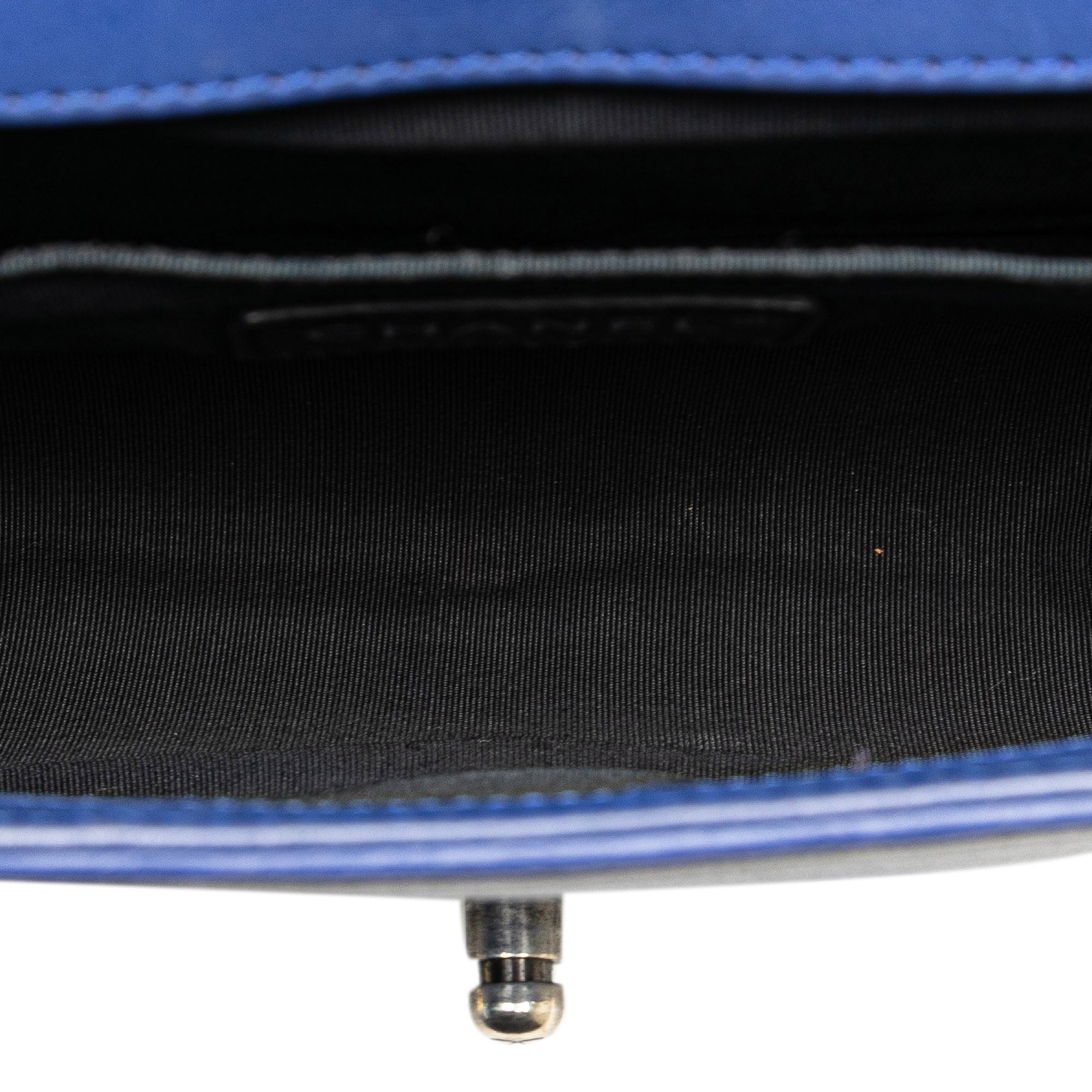 Chanel Old Medium Quilted Lambskin Boy Flap - image 4