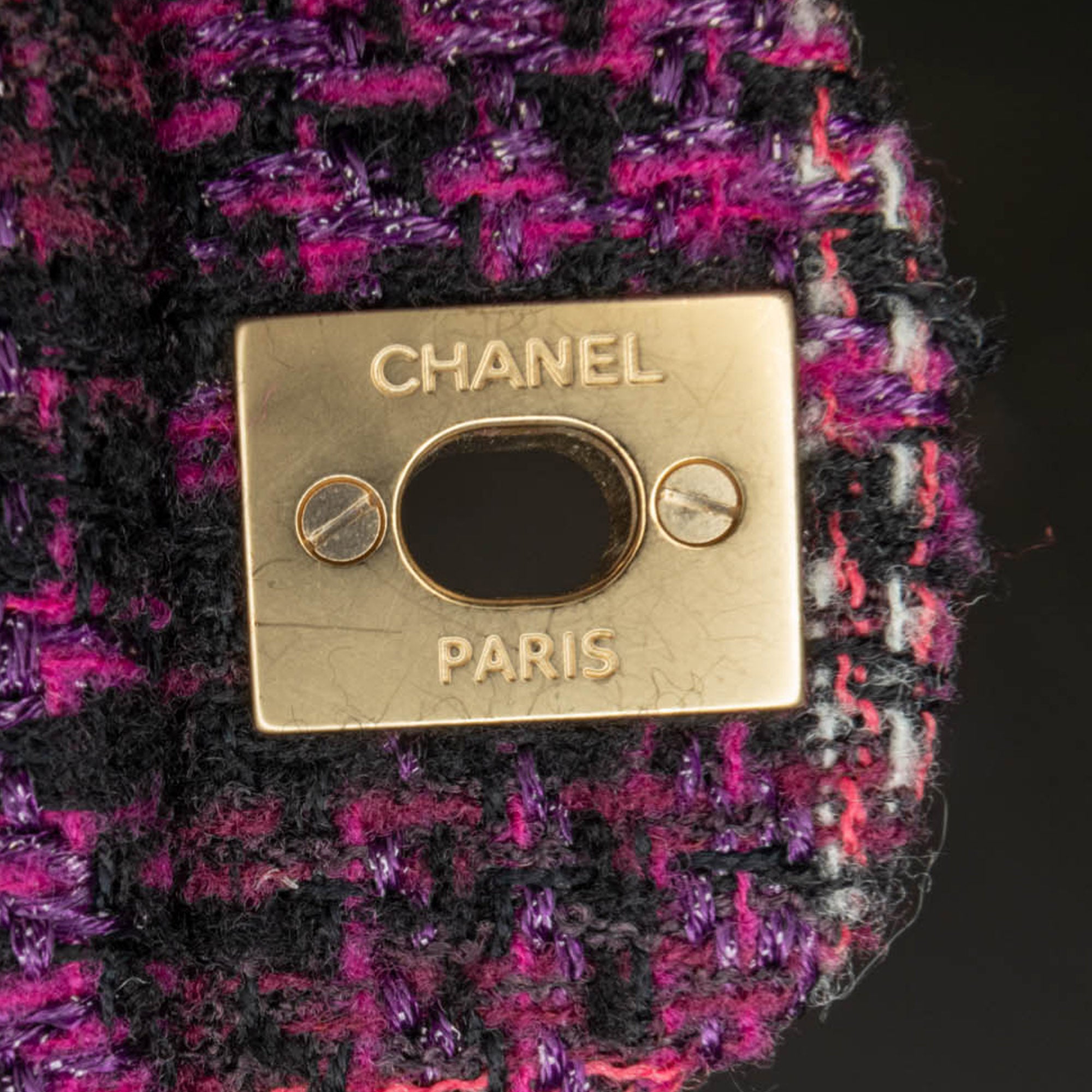 Chanel Medium Classic Tweed Double Flap - image 7