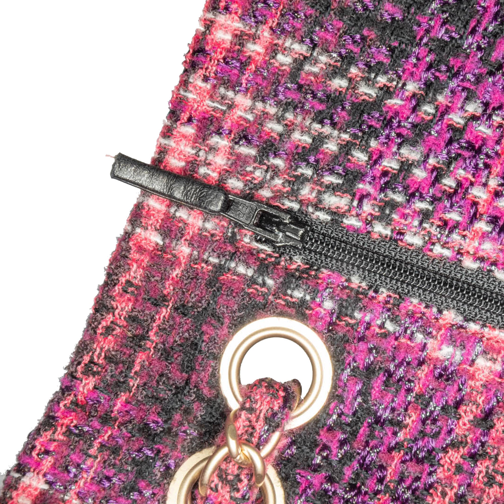 Chanel Medium Classic Tweed Double Flap - image 8