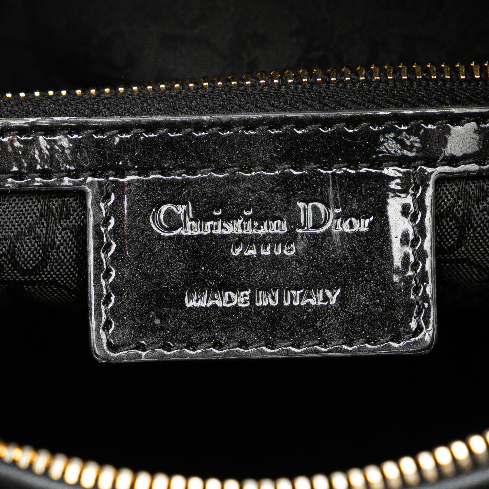 Dior Large Patent Cannage Lady Dior - image 5