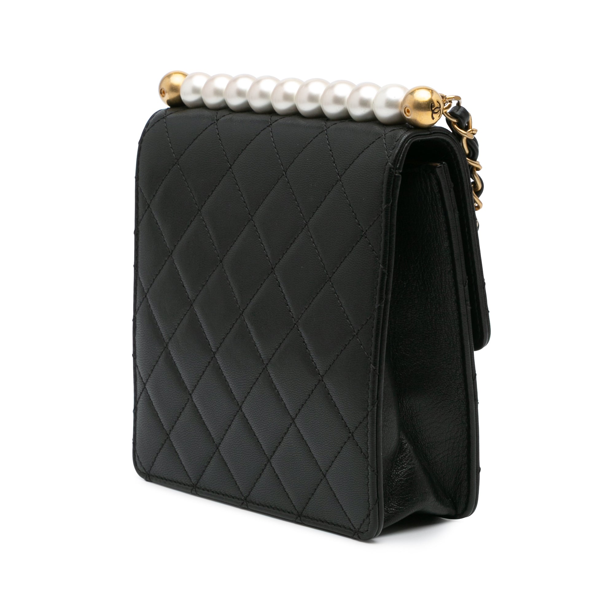 Chanel Small Lambskin Chic Pearls Flap - image 2