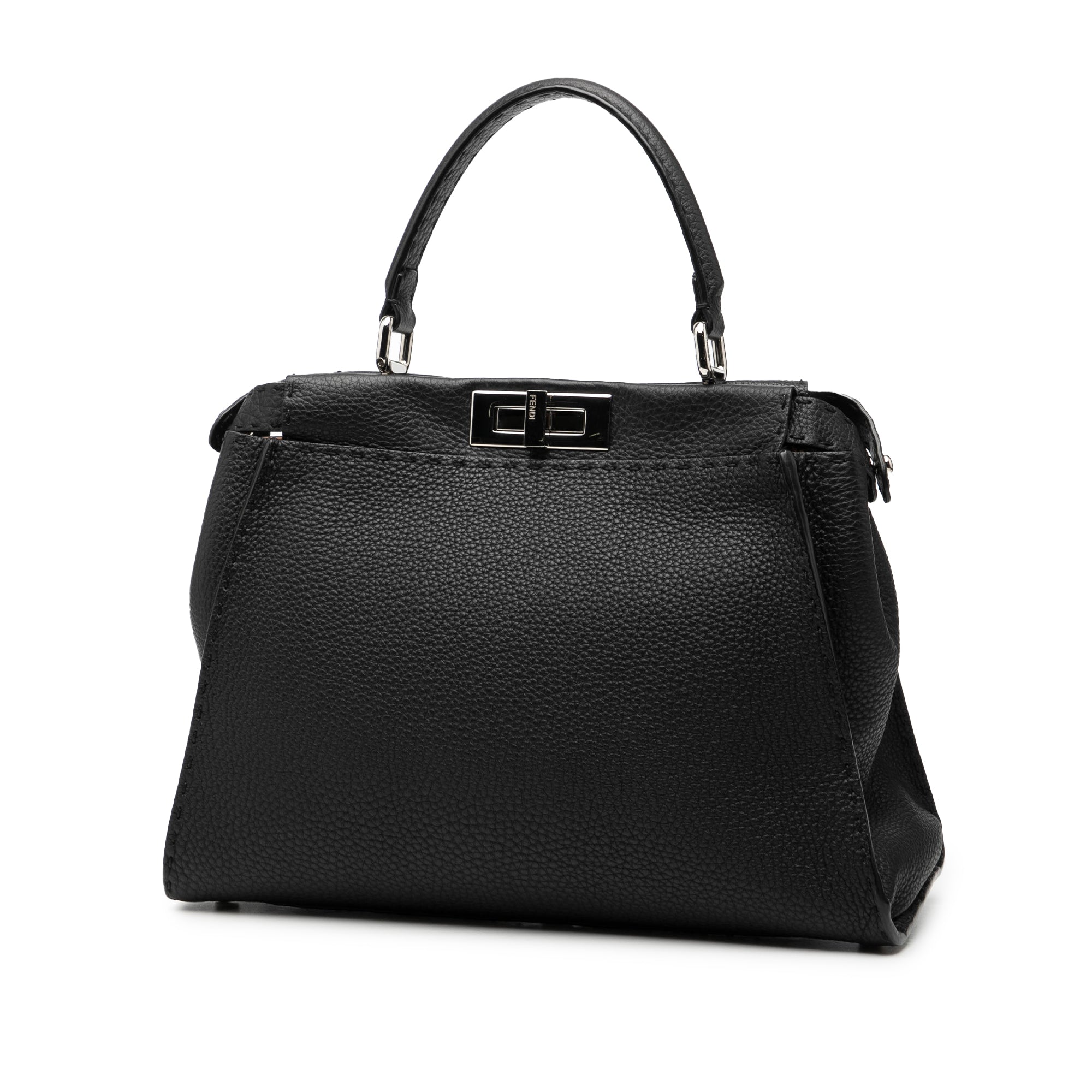 Fendi Medium Leather Peekaboo Selleria Satchel - image 2