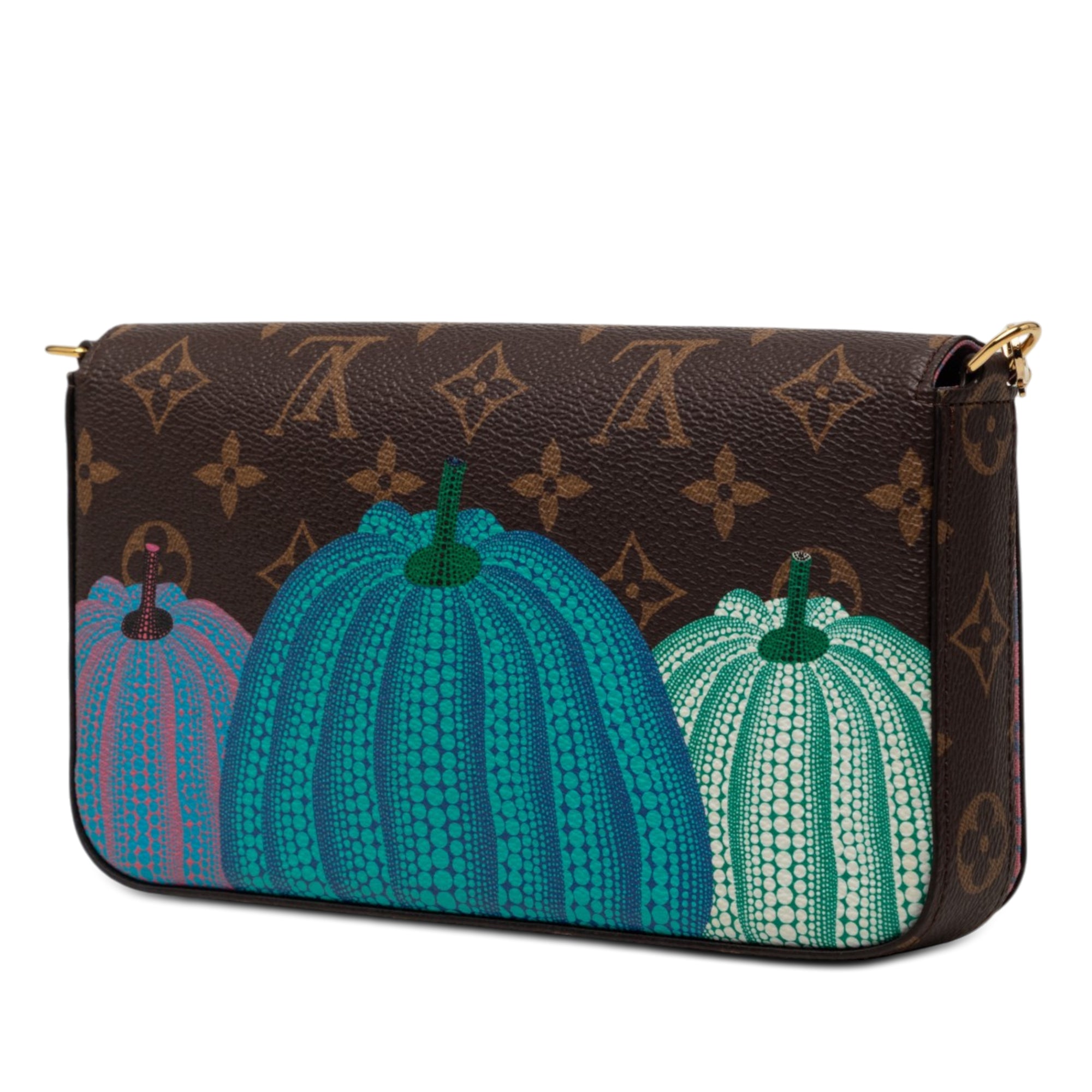 Louis Vuitton Yayoi Kusama Monogram Pumpkins Pochette Felicie - image 2