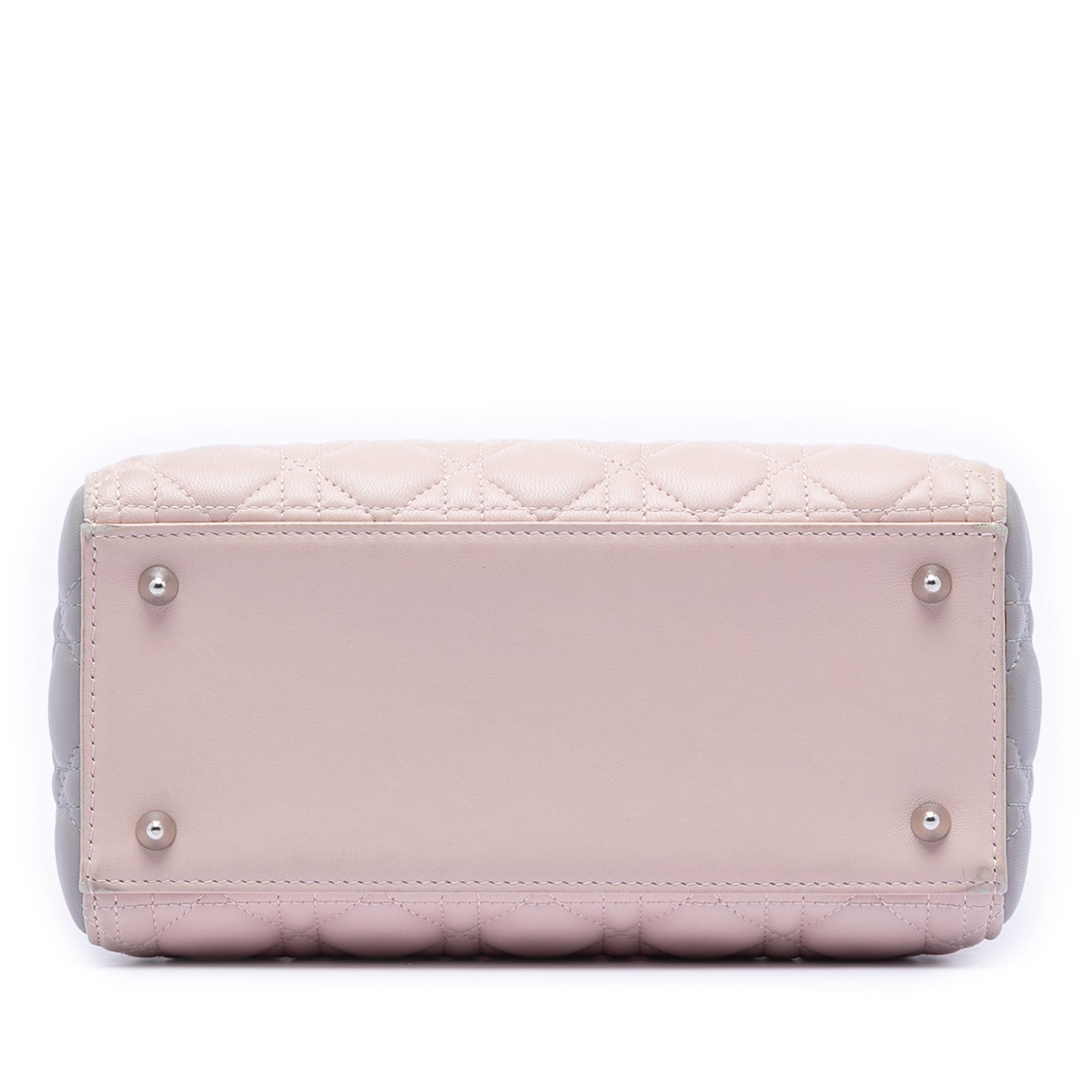 Dior Medium Tricolor Lambskin Cannage Lady Dior - image 3