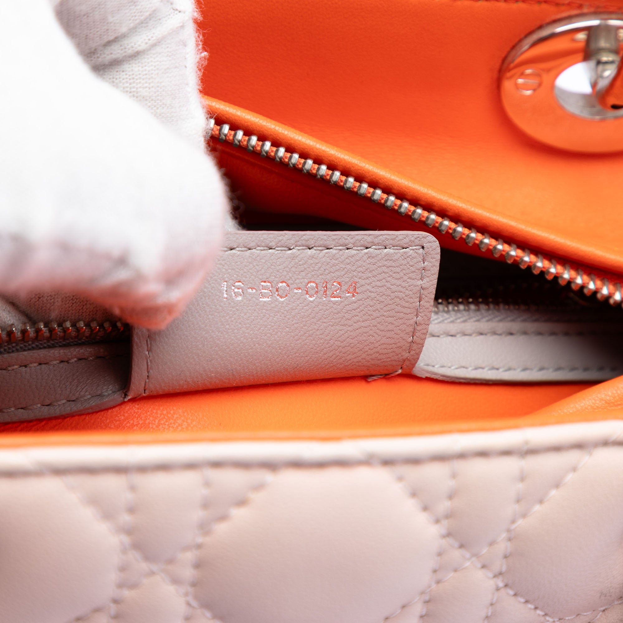Dior Medium Tricolor Lambskin Cannage Lady Dior - image 6