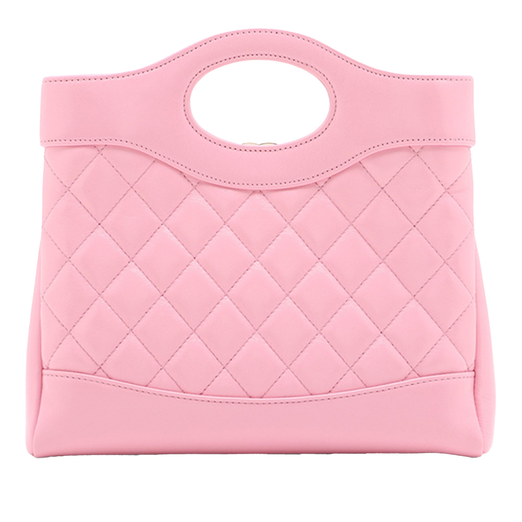 Chanel Mini Shiny Lambskin 31 Shopping Bag - image 2