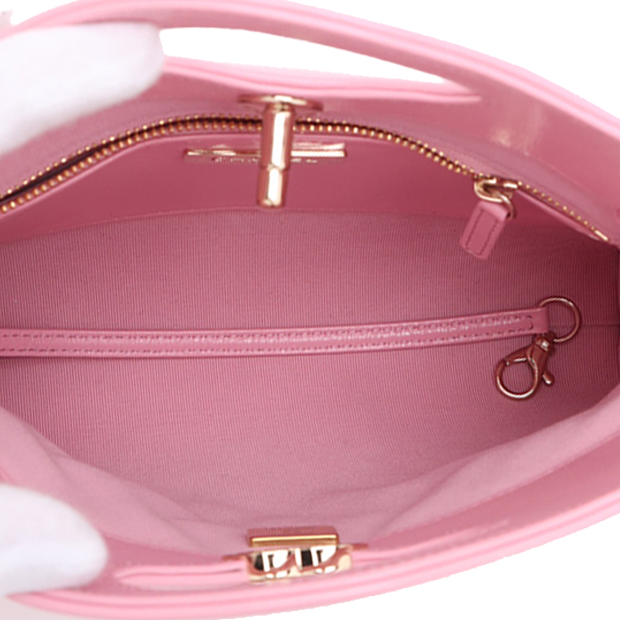 Chanel Mini Shiny Lambskin 31 Shopping Bag - image 3