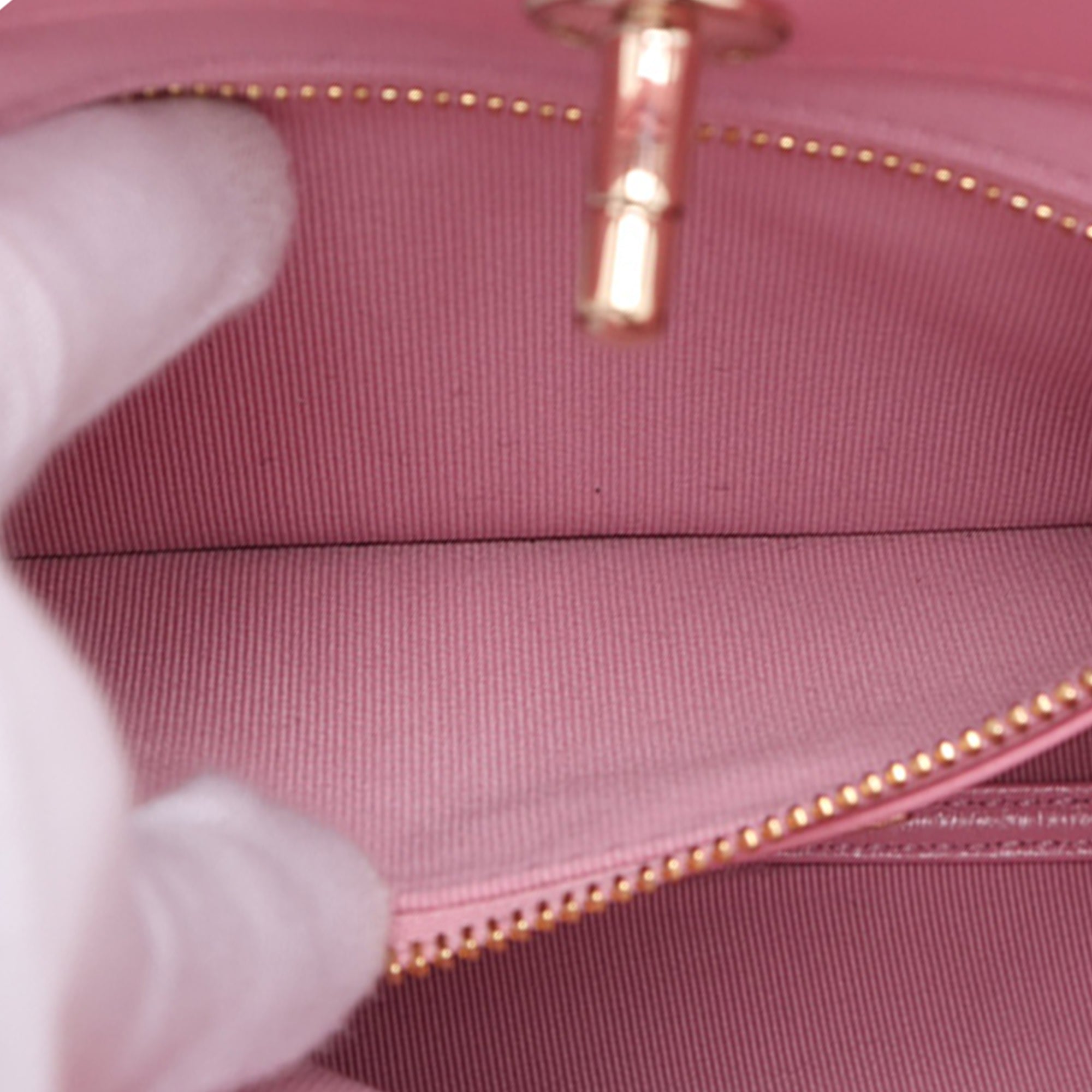Chanel Mini Shiny Lambskin 31 Shopping Bag - image 9