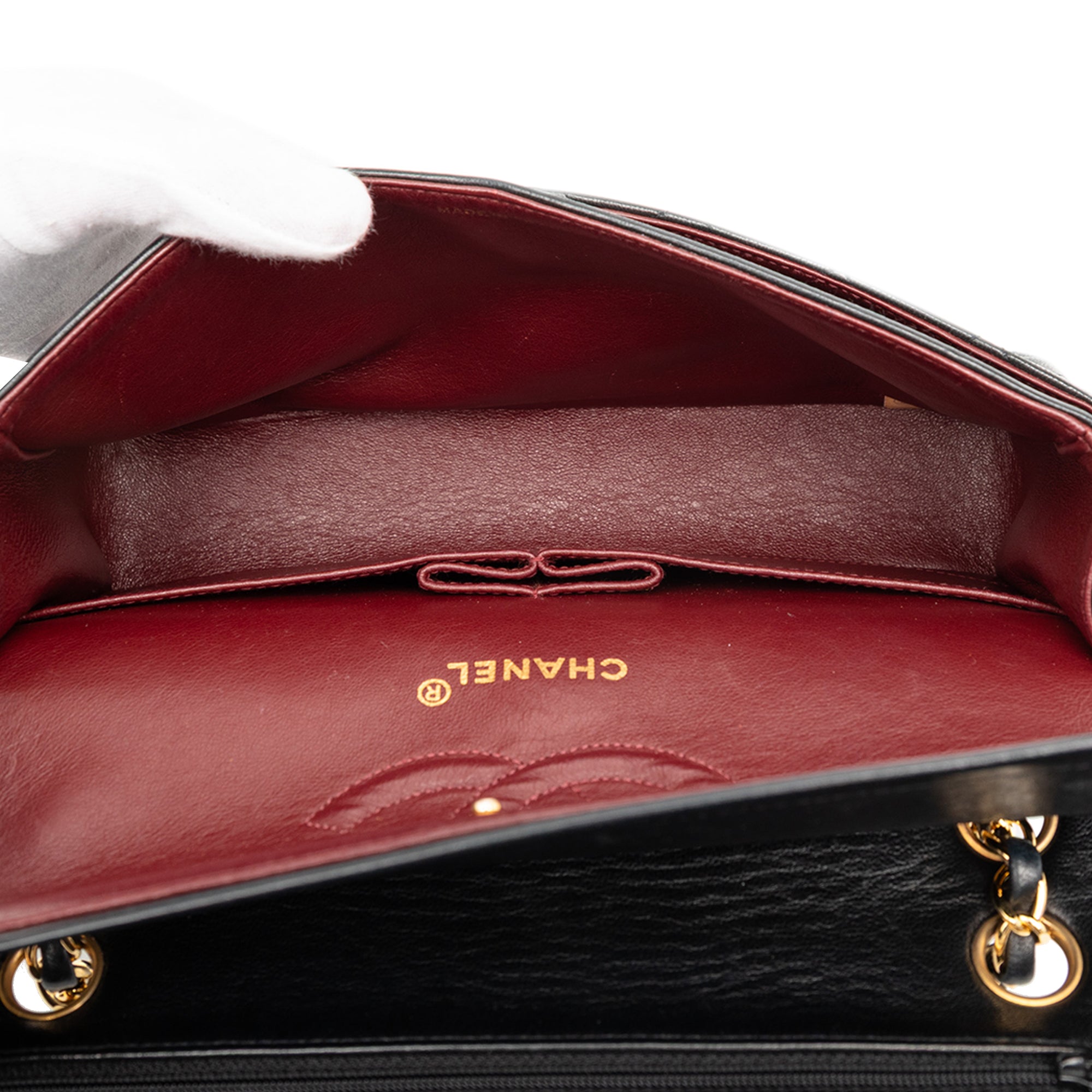 Chanel Medium Classic Lambskin Double Flap - image 4
