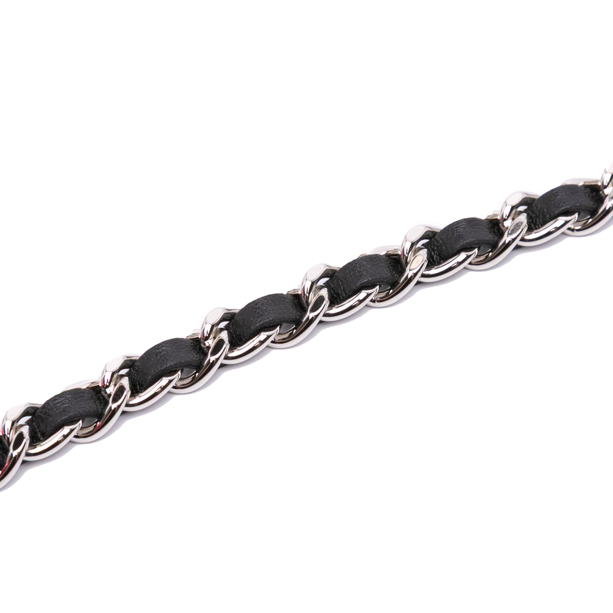 Chanel CC Bicolor Quilted Patent Wallet on Chain - image 11