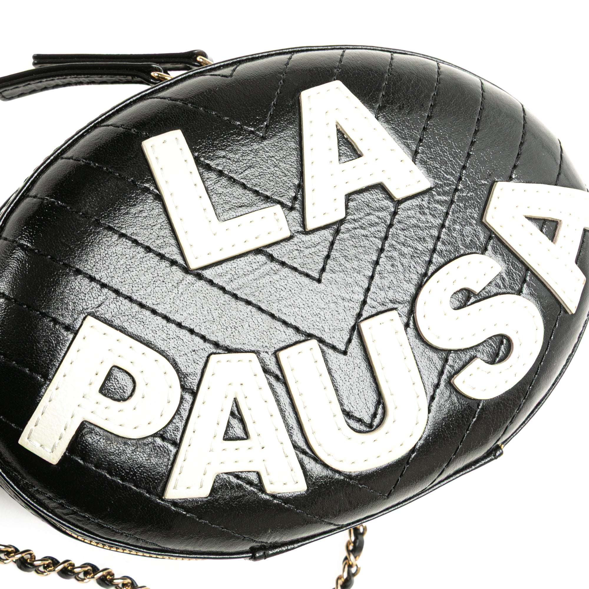 Chanel Chevron Lambskin La Pausa Evening Bag - image 7