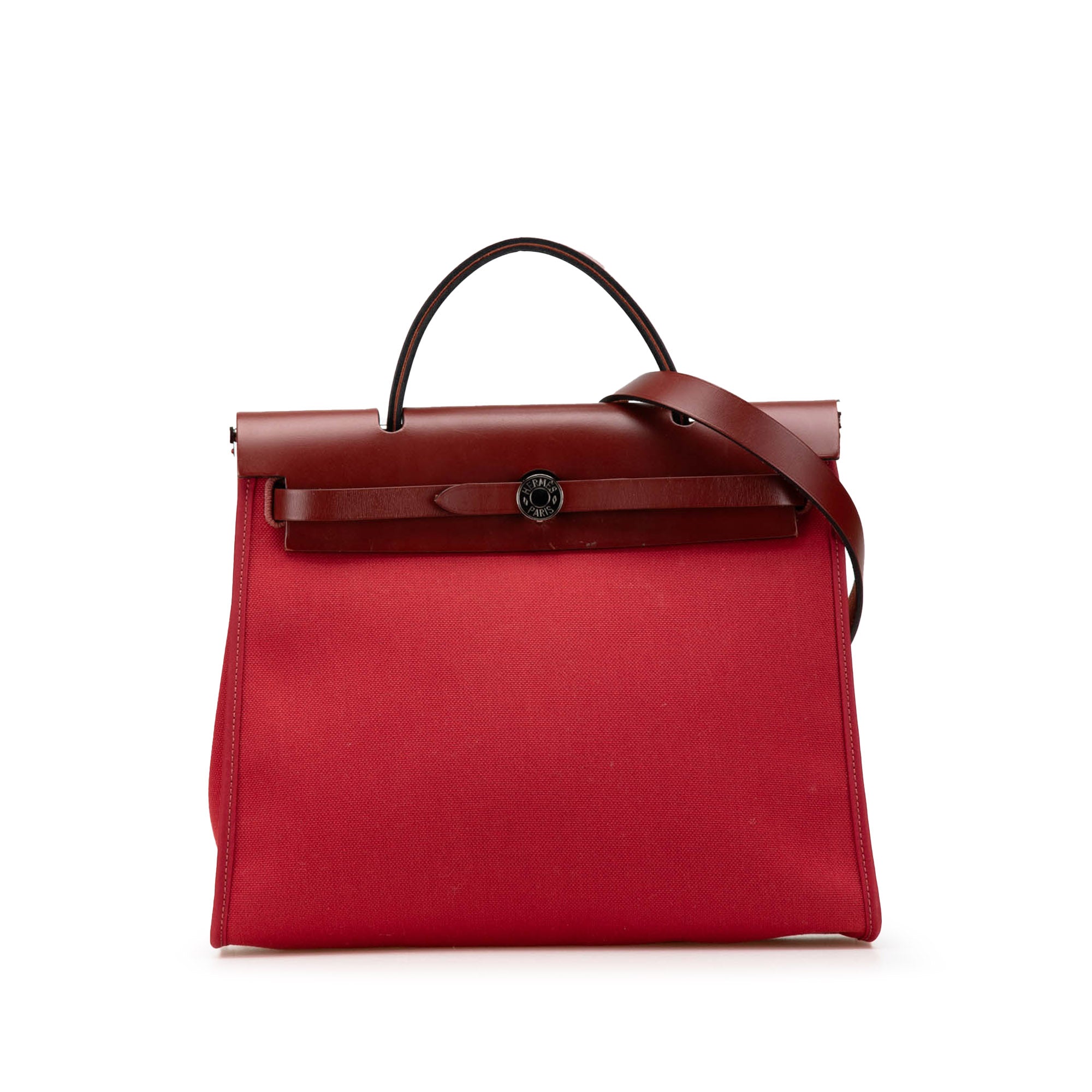 Hermès Toile Herbag Zip 31 - image 1
