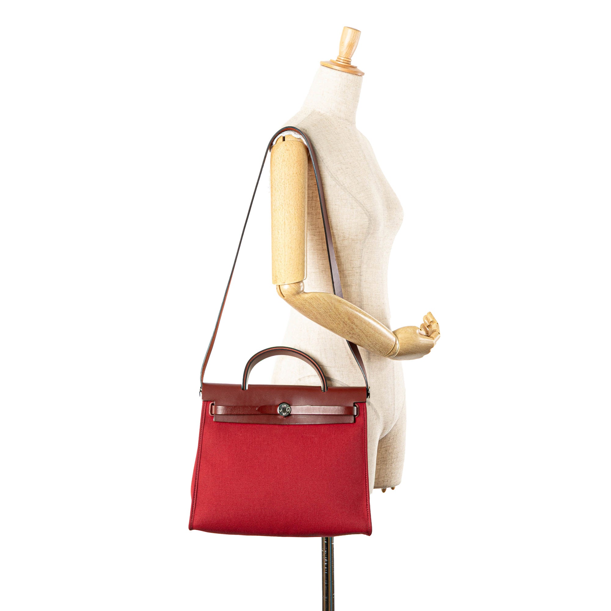 Hermès Toile Herbag Zip 31 - image 11
