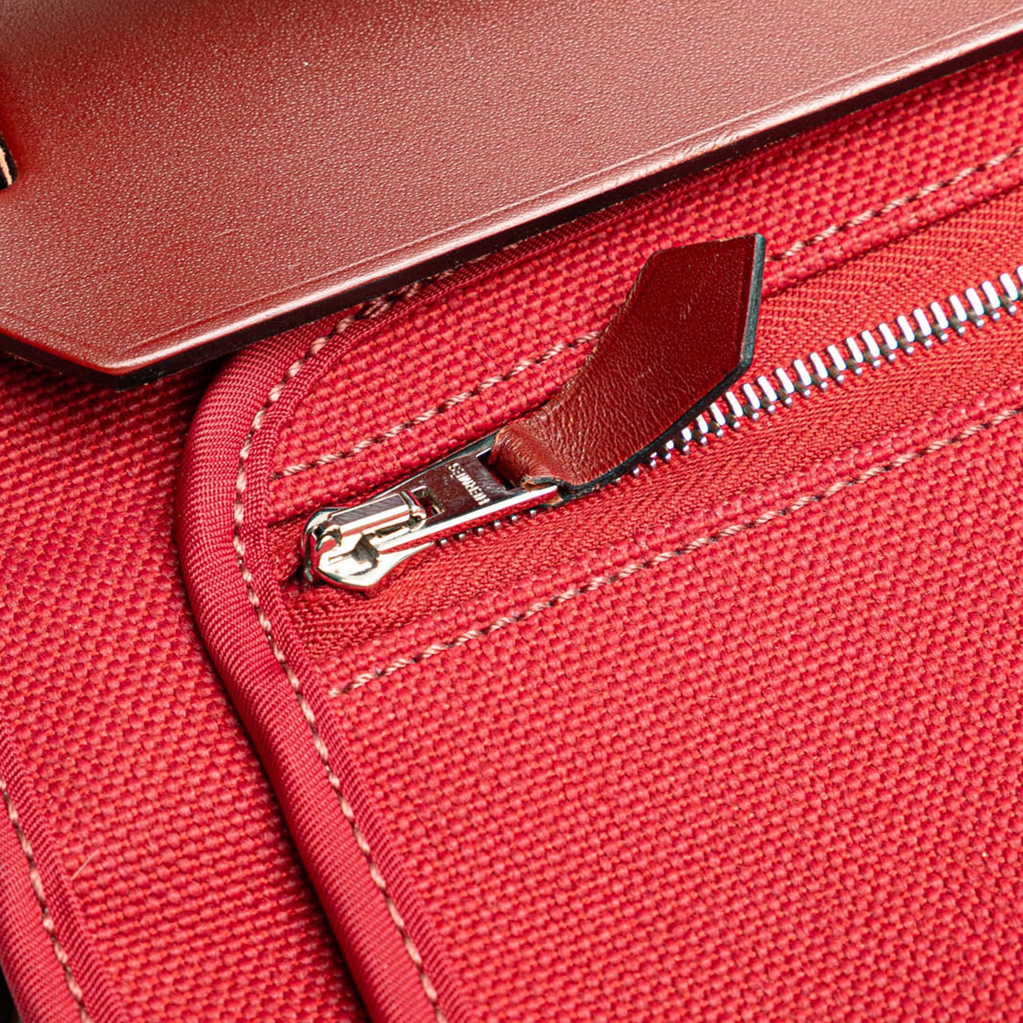 Hermès Toile Herbag Zip 31 - image 7