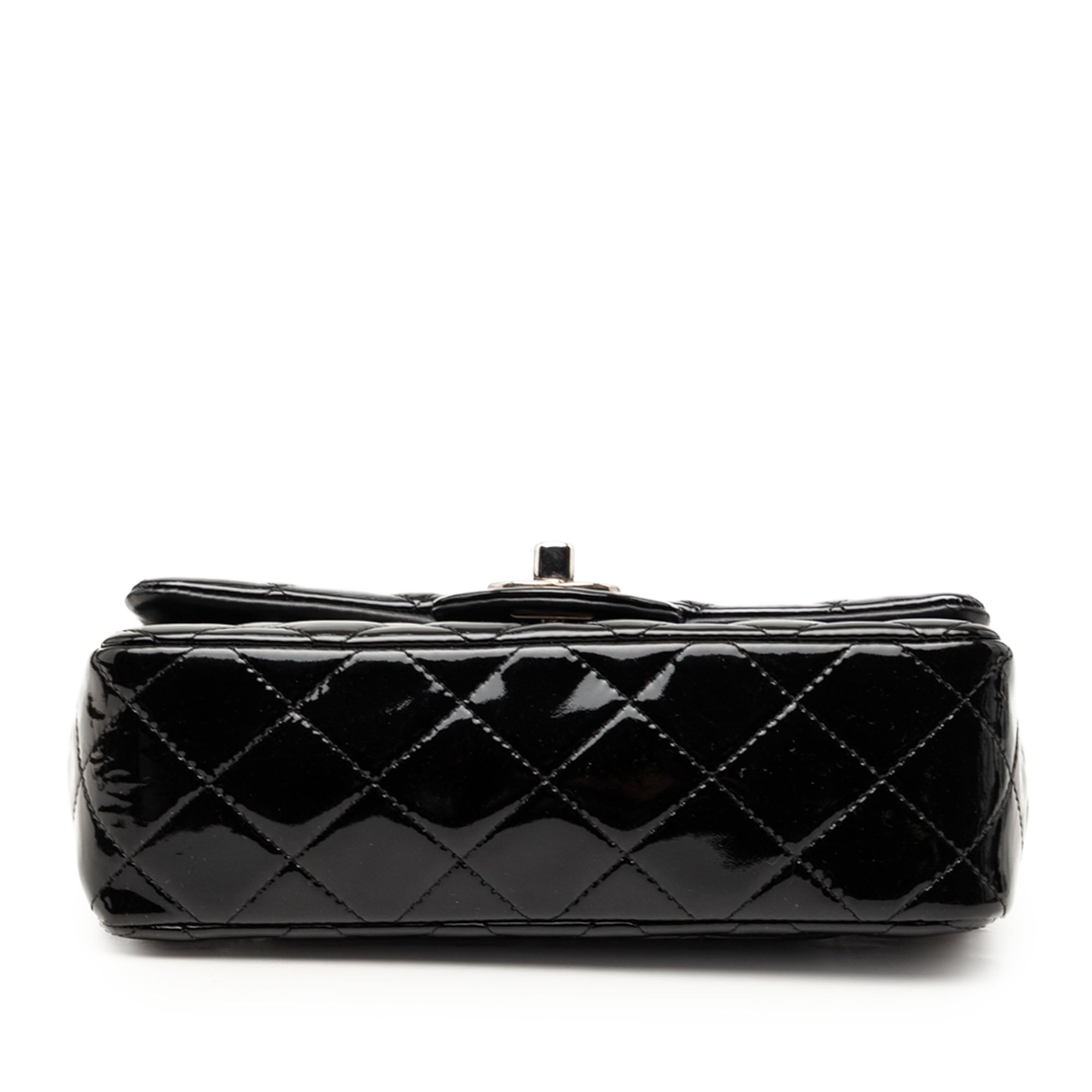 Chanel Mini Rectangular Classic Patent Single Flap - image 3