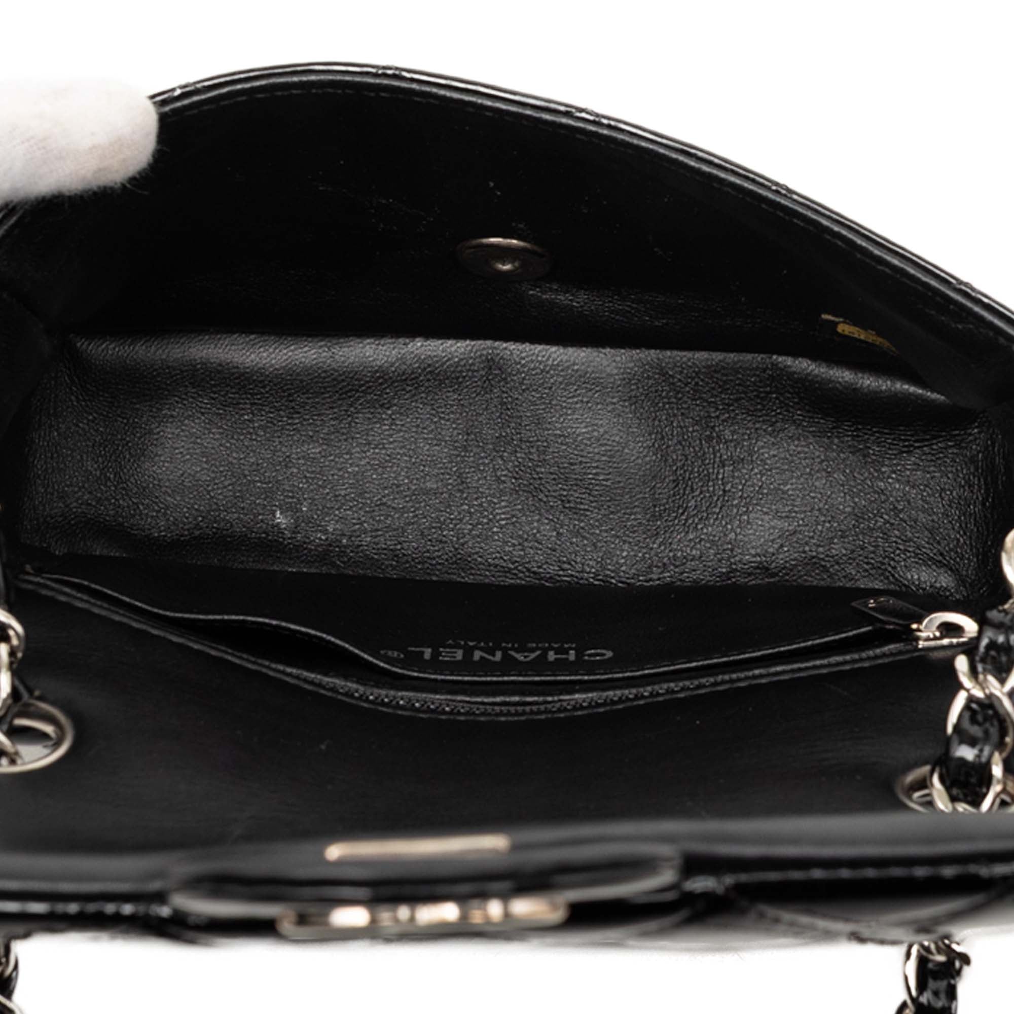 Chanel Mini Rectangular Classic Patent Single Flap - image 4