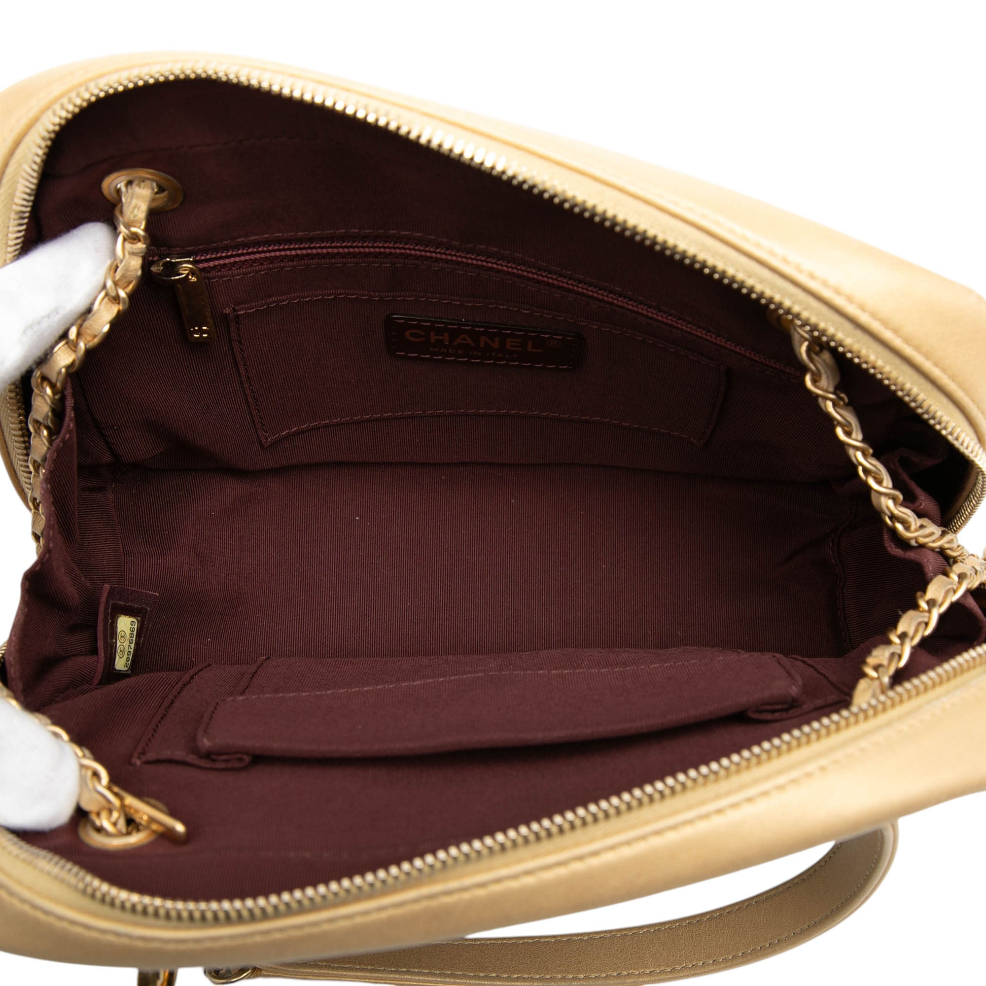 Chanel CC Chevron Lambskin Camera Shoulder Bag - image 4