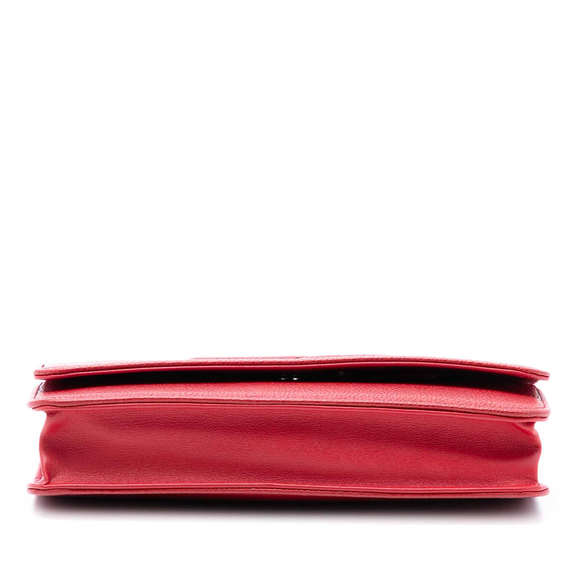 Chanel CC Caviar Wallet On Chain - image 3