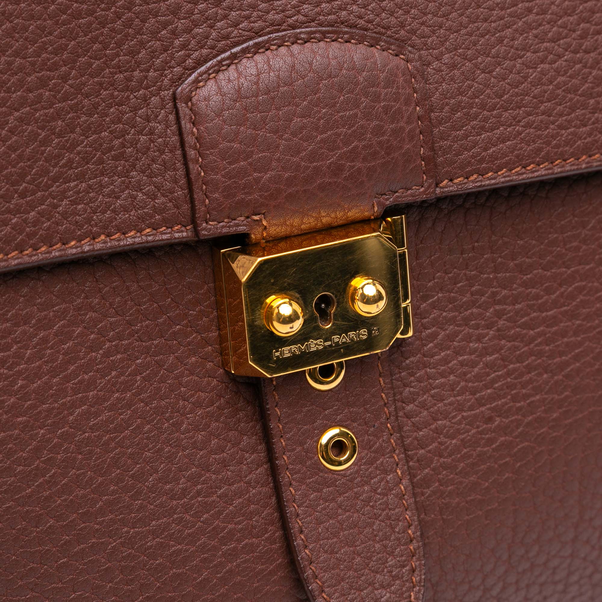 Hermès Togo Sac a Depeches 41 - image 5
