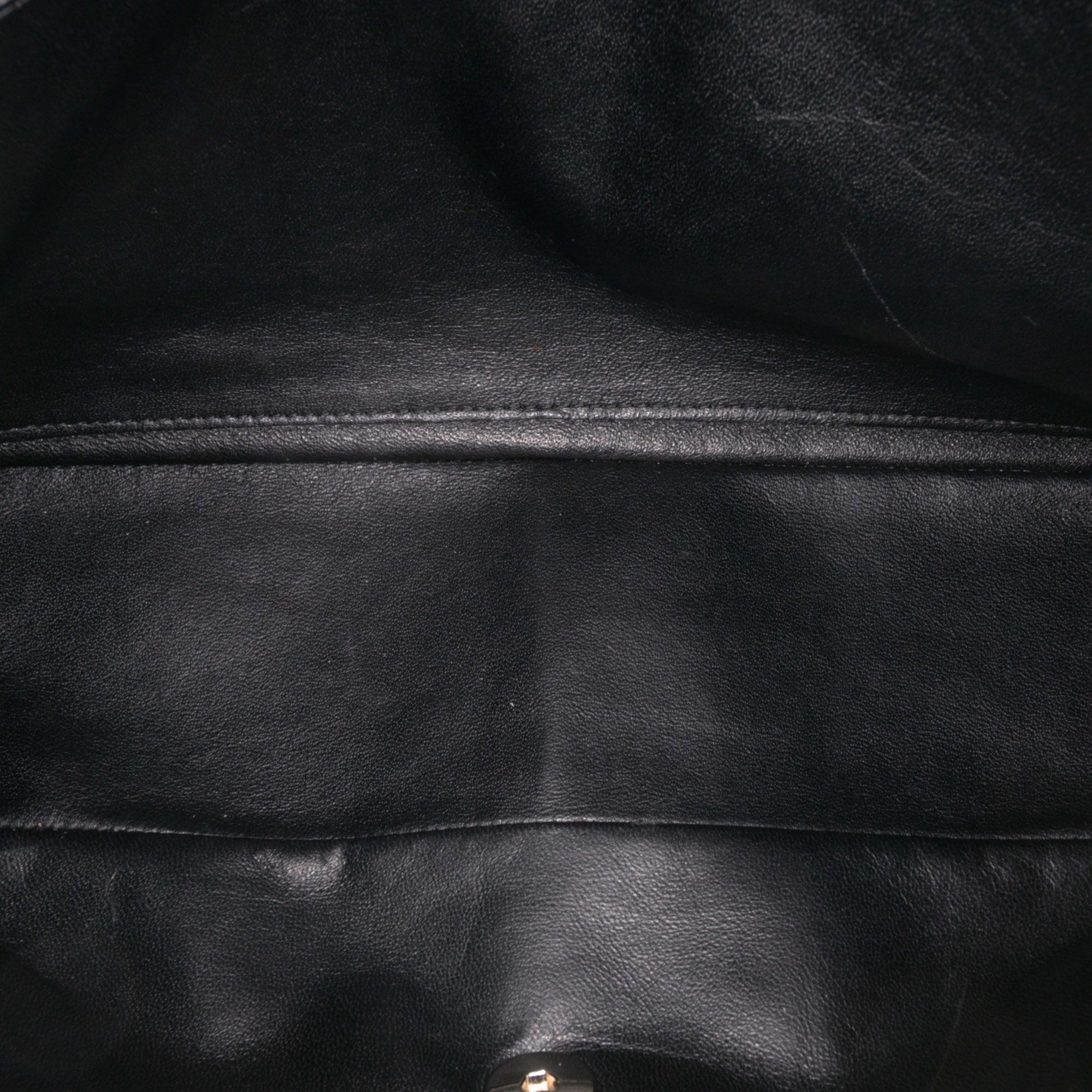 Chanel Jumbo Perforated Lambskin Single Flap - image 4