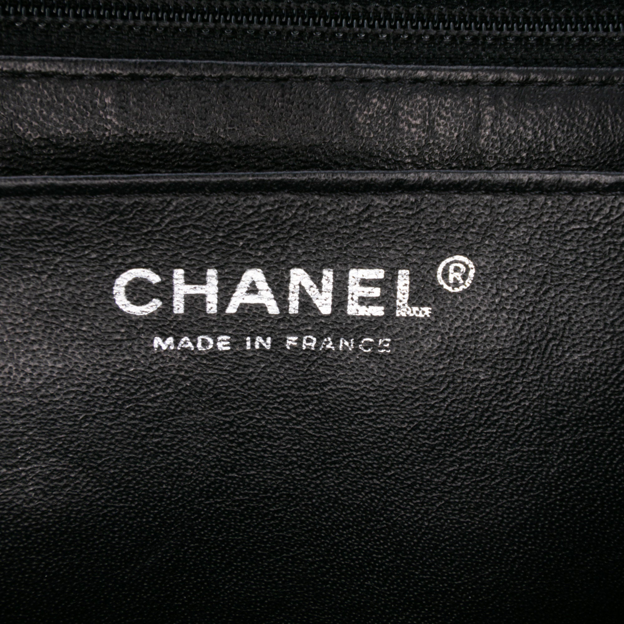 Chanel Jumbo Perforated Lambskin Single Flap - image 5