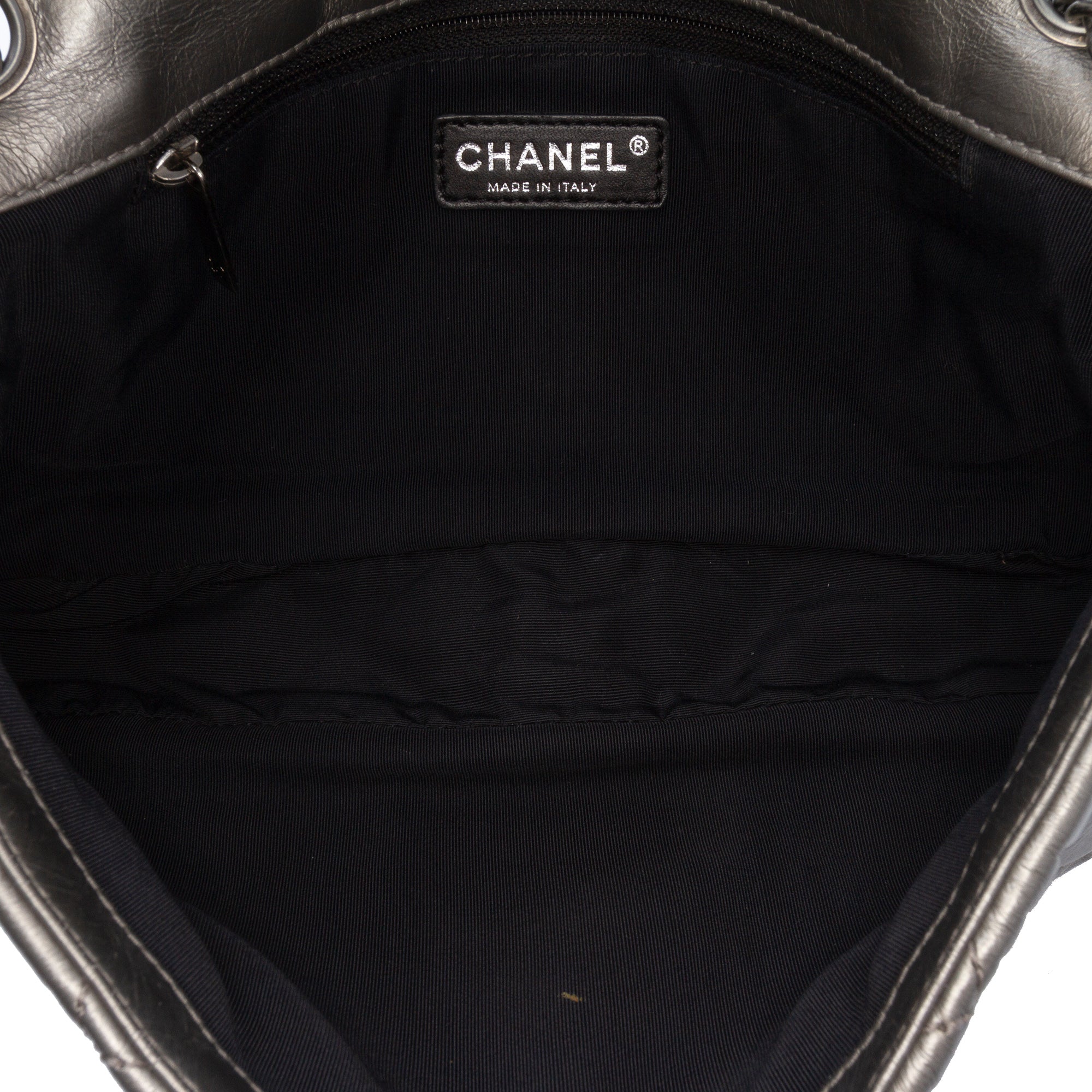Chanel Medium Quilted Metallic Aged Calfskin Chain Me Flap - image 4