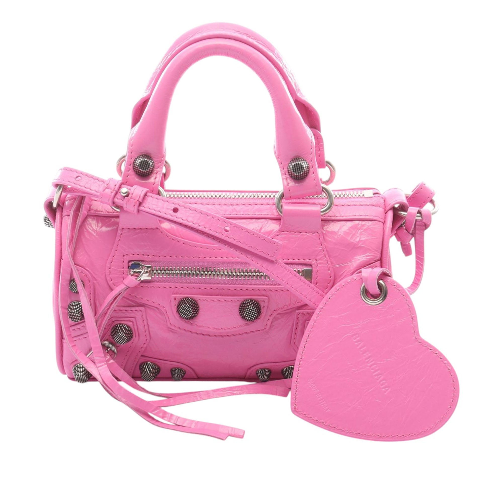 Balenciaga Nano Lambskin Duffle Bag - image 1
