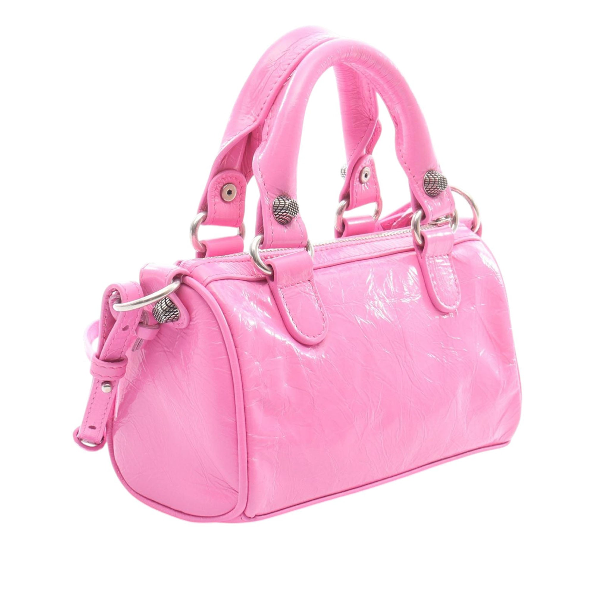 Balenciaga Nano Lambskin Duffle Bag - image 2