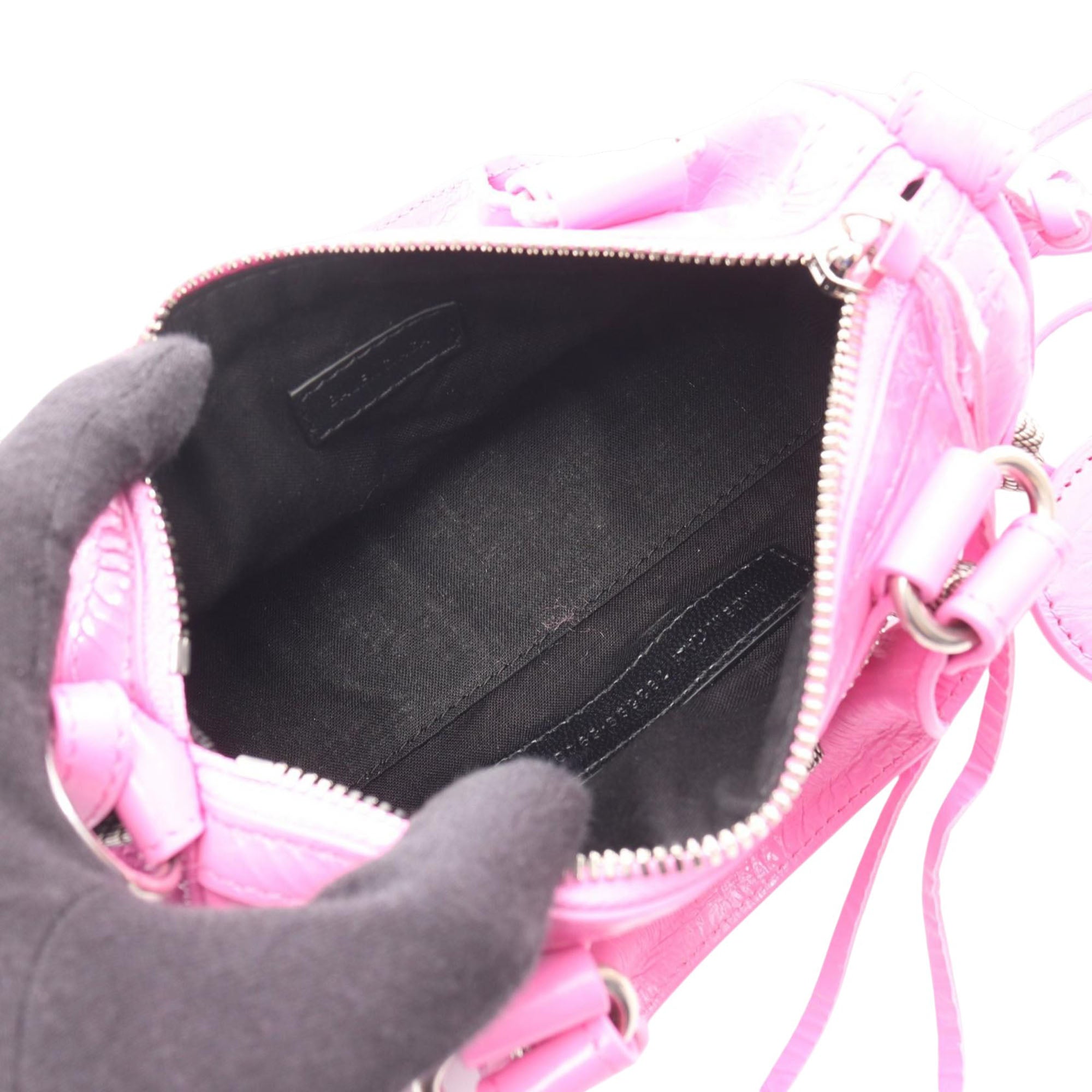 Balenciaga Nano Lambskin Duffle Bag - image 3