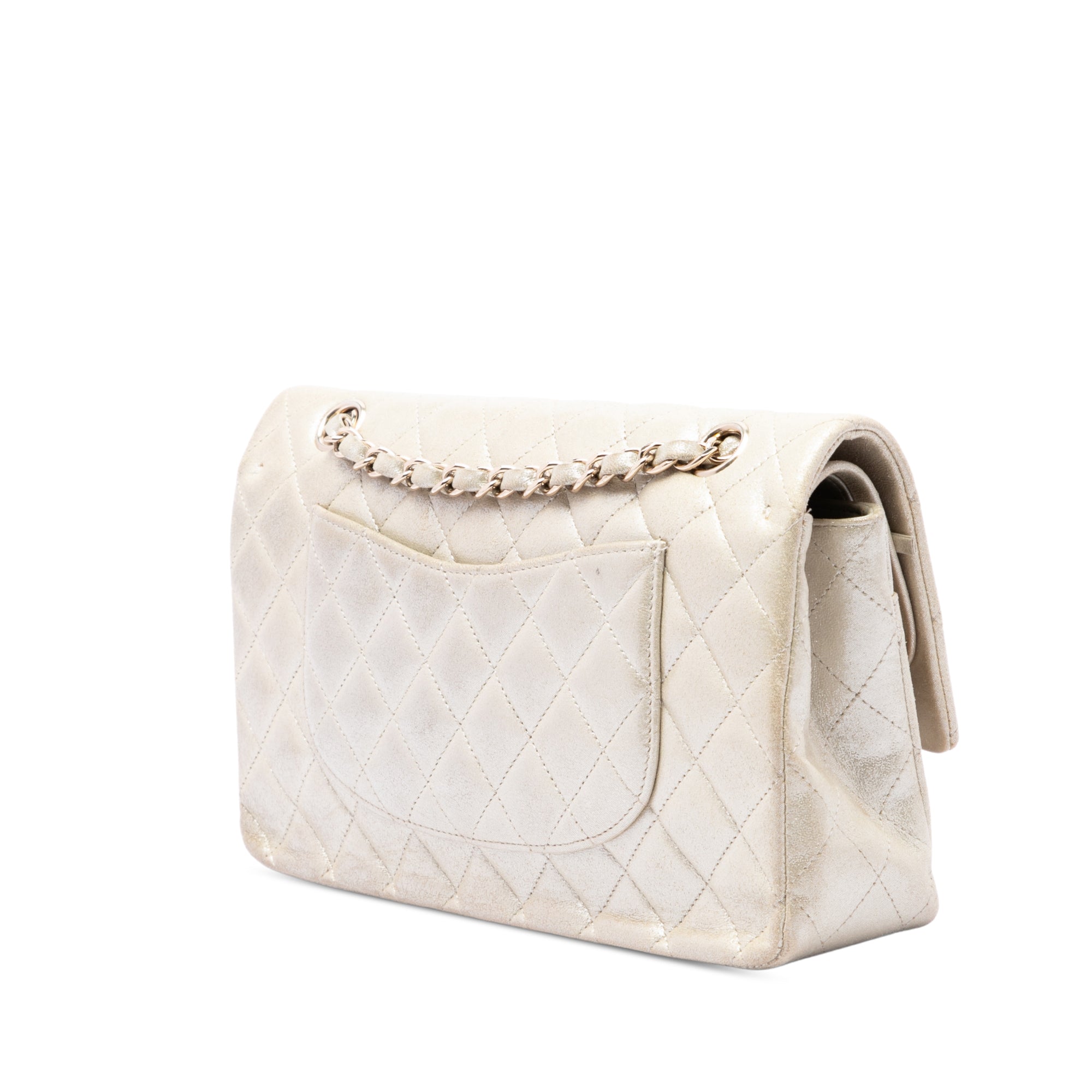 Chanel Medium Classic Iridescent Calfskin Double Flap - image 2