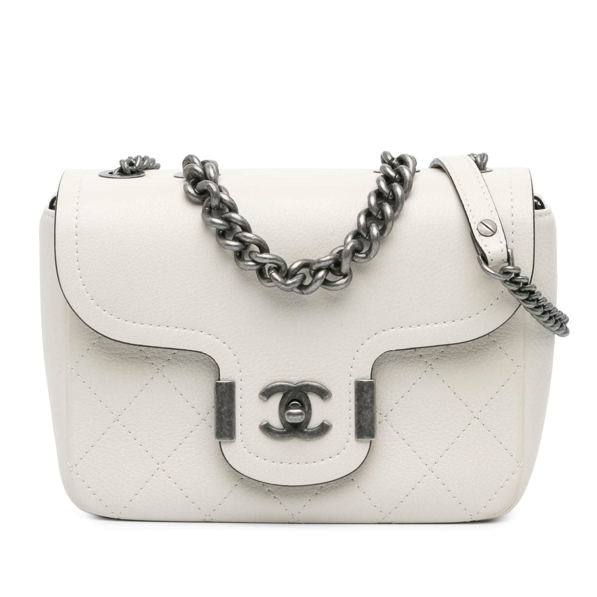 Chanel Paris Greece Calfskin Archi Chic Flap - image 1