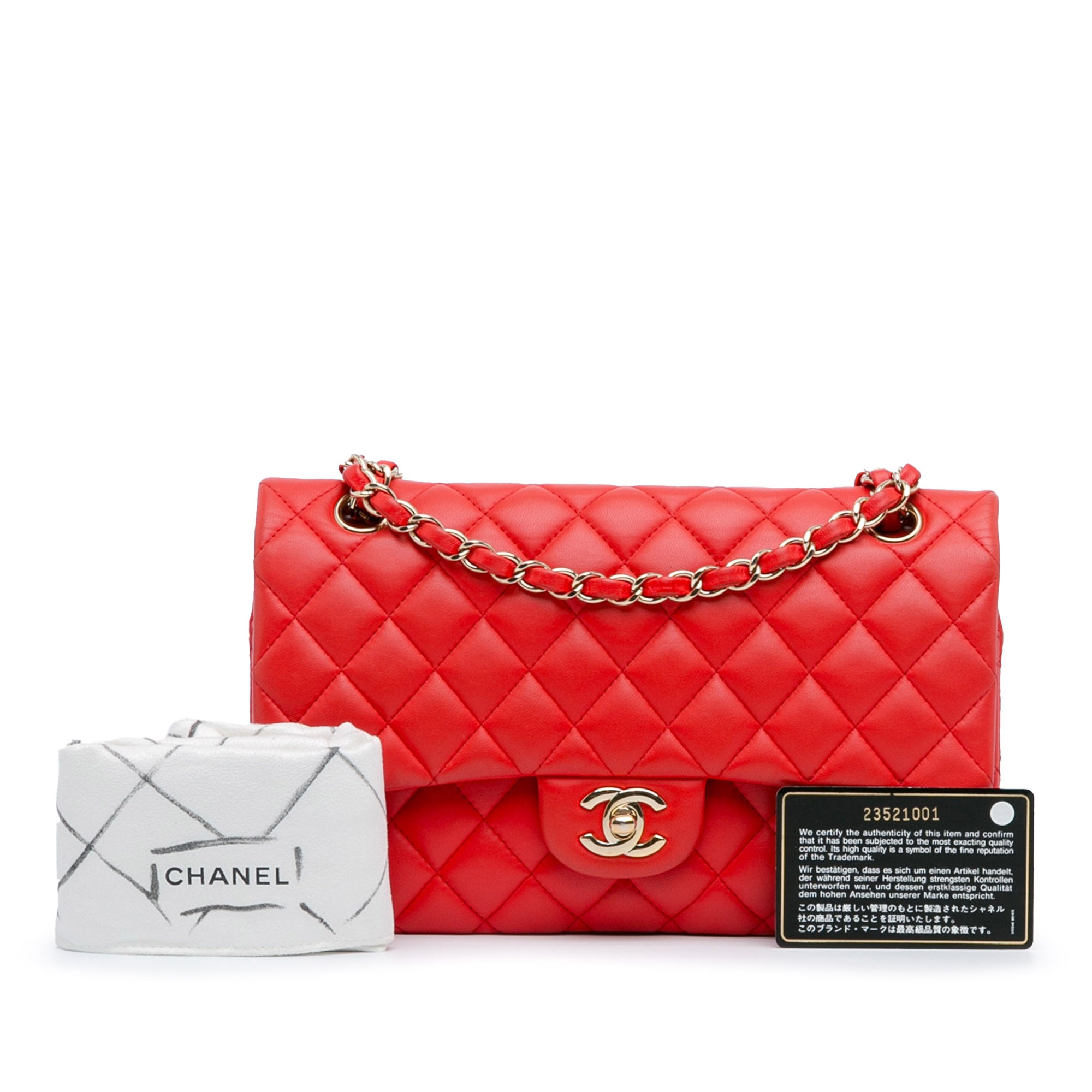 Chanel Medium Classic Lambskin Double Flap - image 14