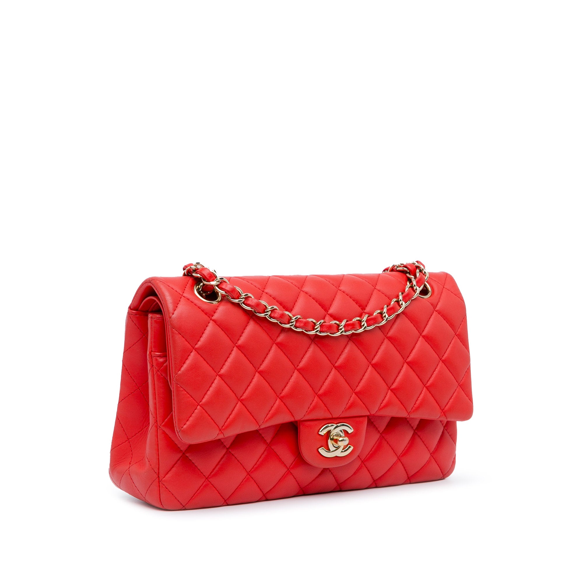 Chanel Medium Classic Lambskin Double Flap - image 2