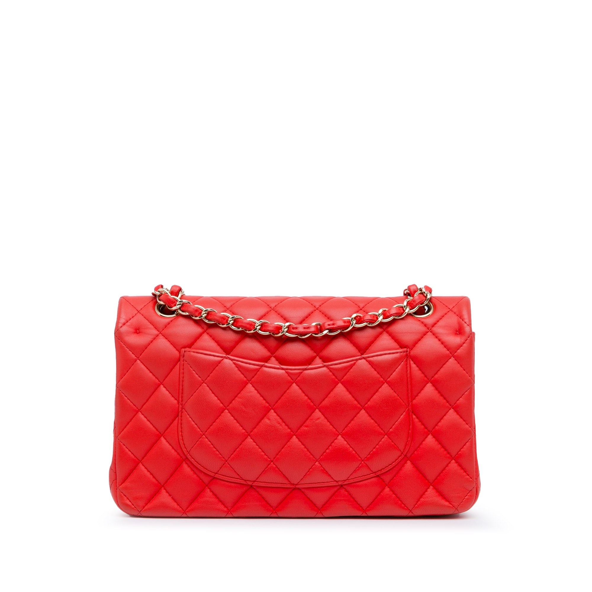 Chanel Medium Classic Lambskin Double Flap - image 3
