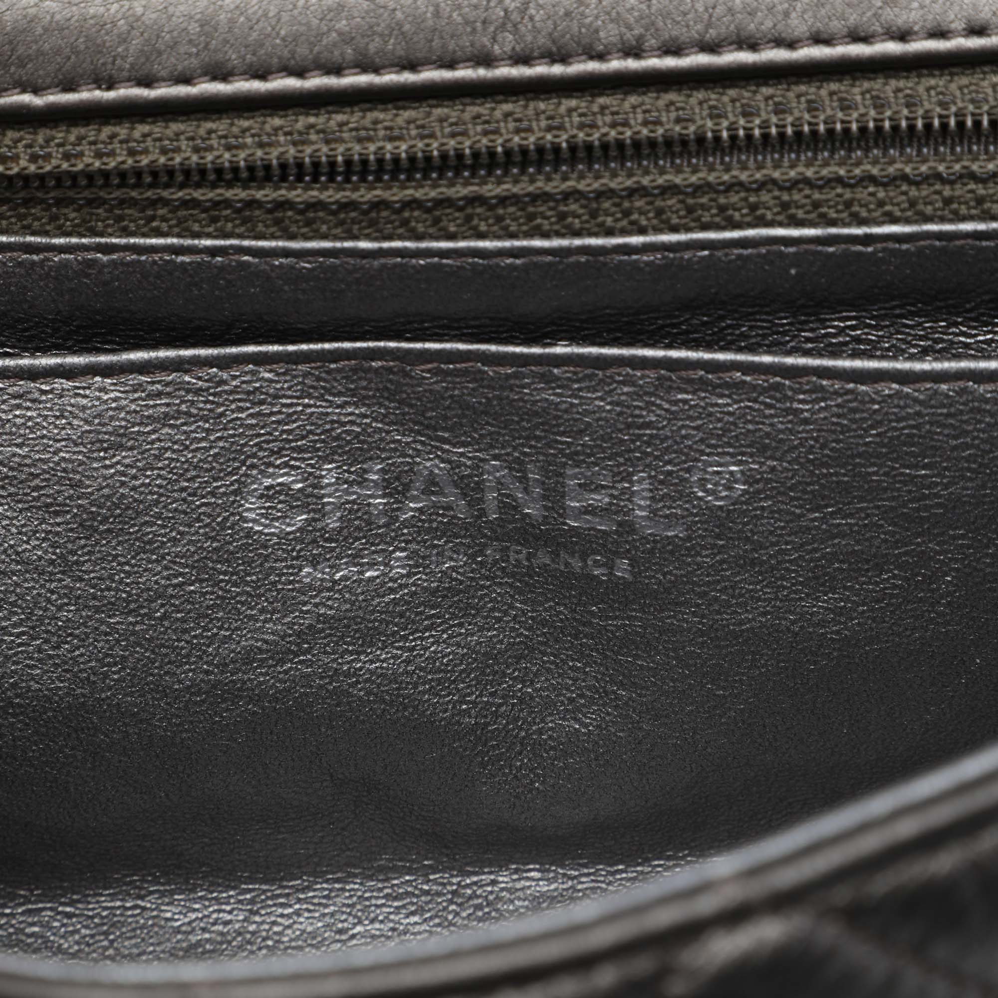 Chanel Mini Rectangular Classic Metallic Lambskin Single Flap - image 5