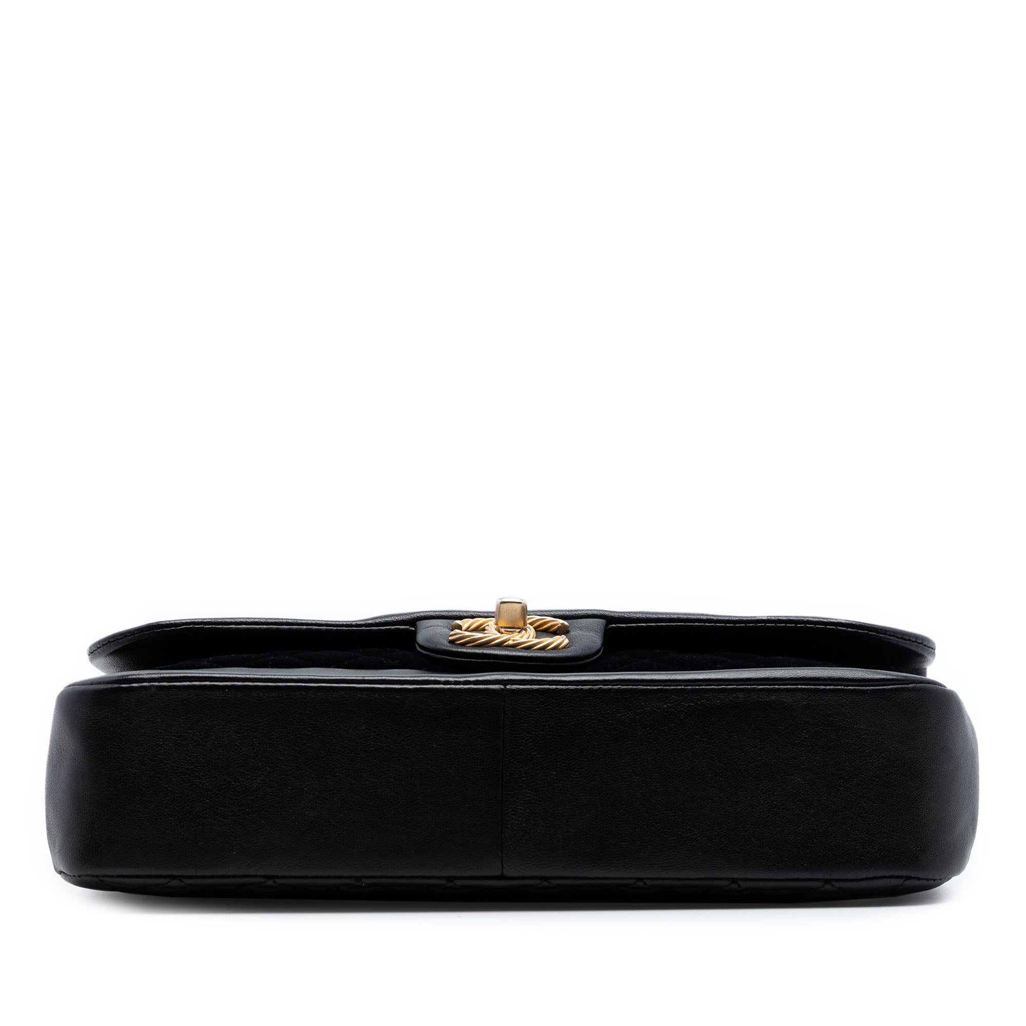 Chanel Paris Cosmopolite Medium Velvet and Metallic Lambskin Flap - image 3