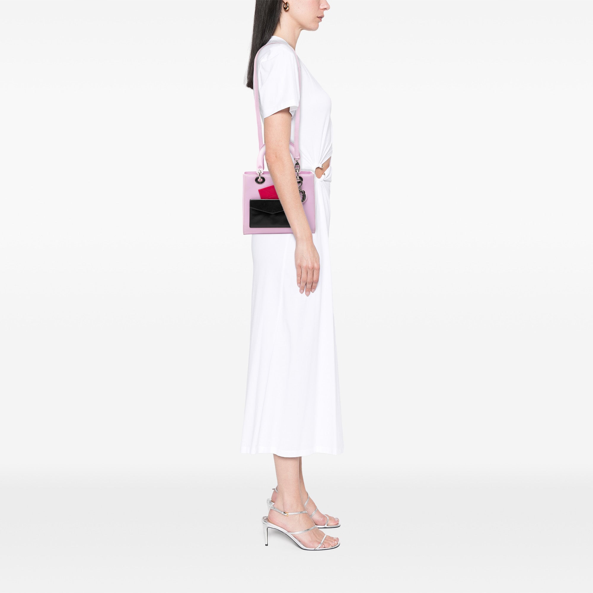 Dior Medium Calfskin Pockets Lady Dior - image 7