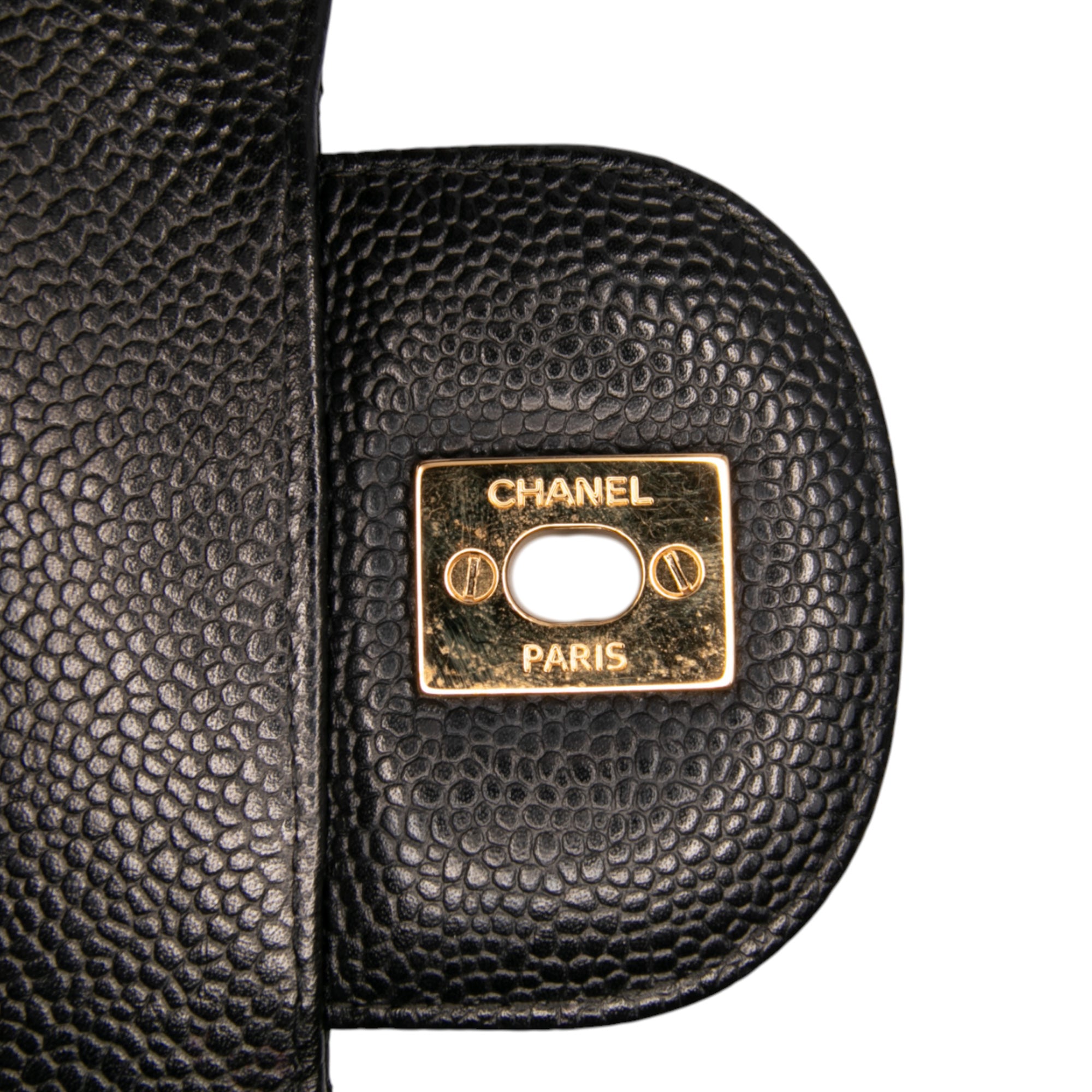 Chanel Jumbo Classic Caviar Double Flap - image 11