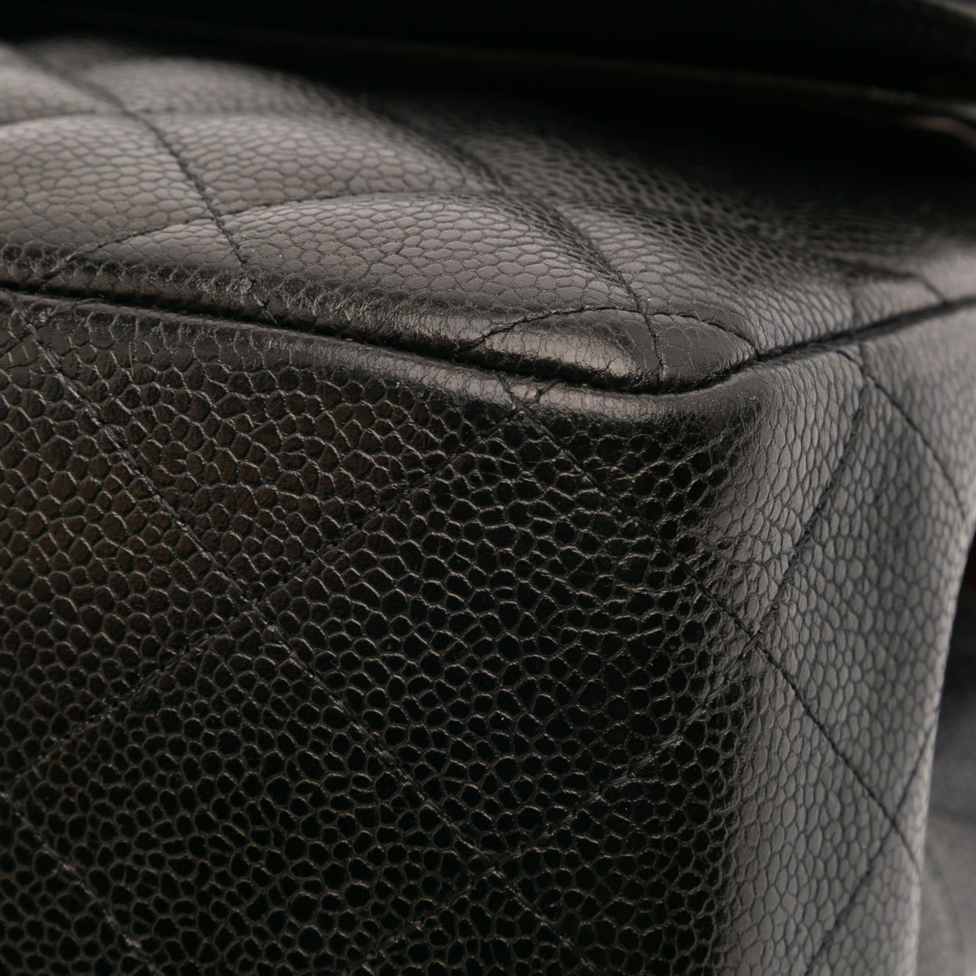 Chanel Jumbo Classic Caviar Double Flap - image 7