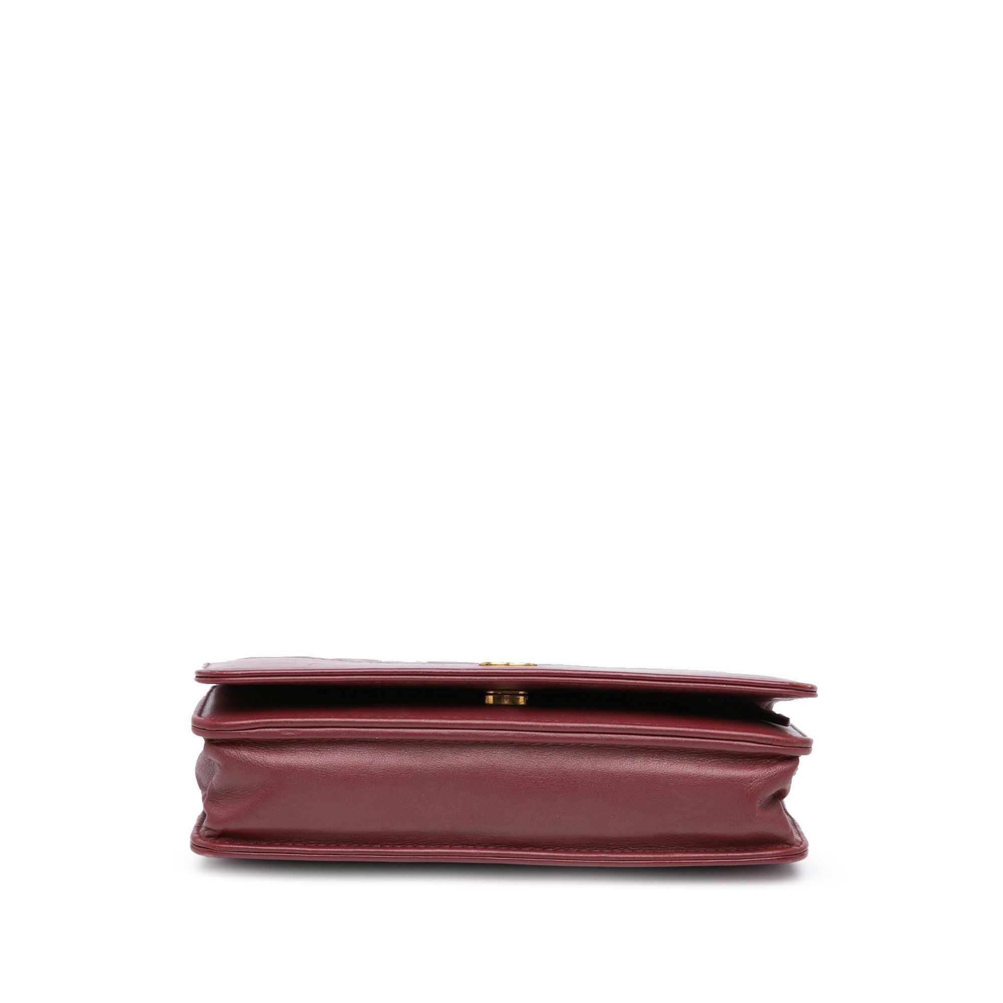 Chanel Quilted Aged Calfskin Gabrielle Wallet on Chain - image 3