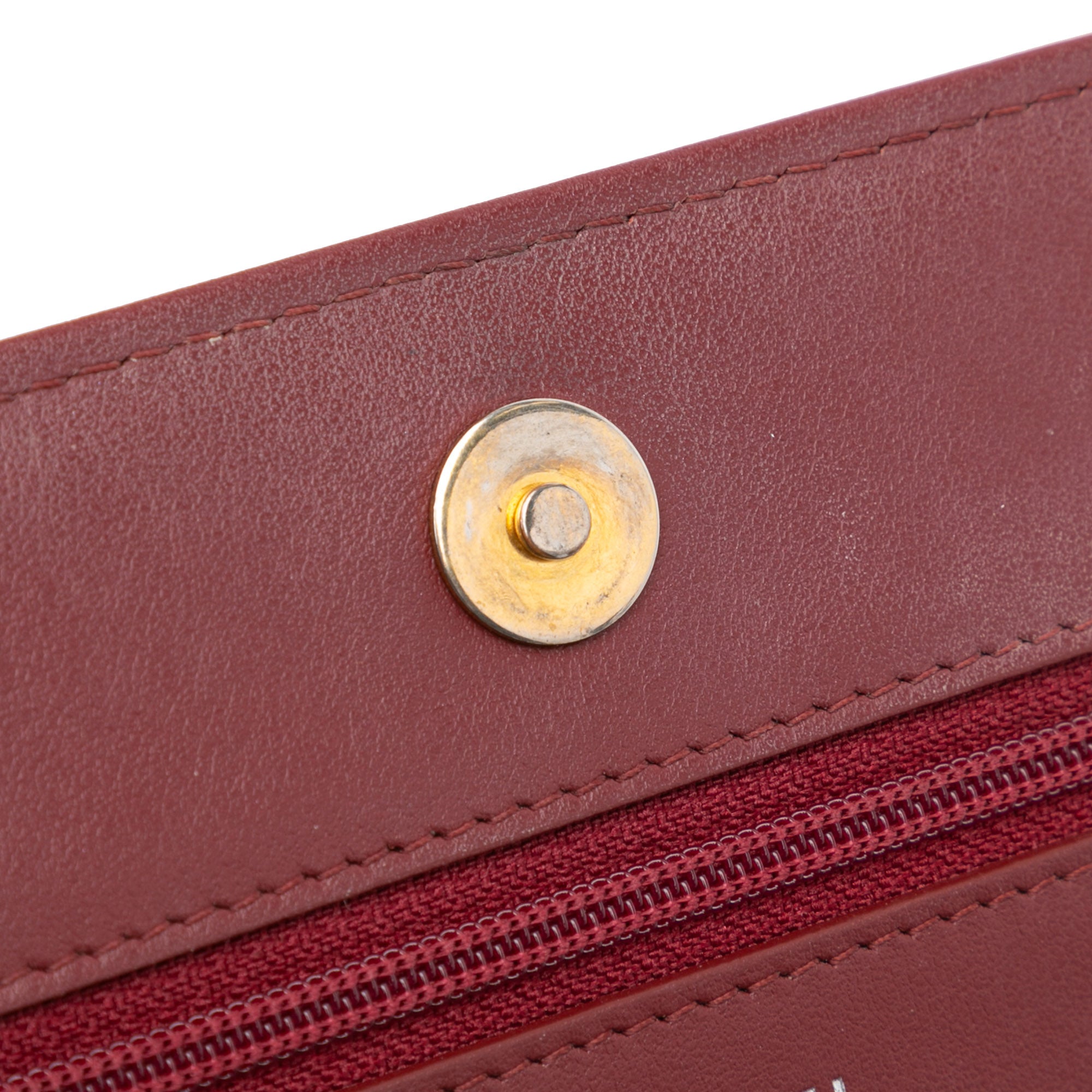 Chanel Quilted Aged Calfskin Gabrielle Wallet on Chain - image 8
