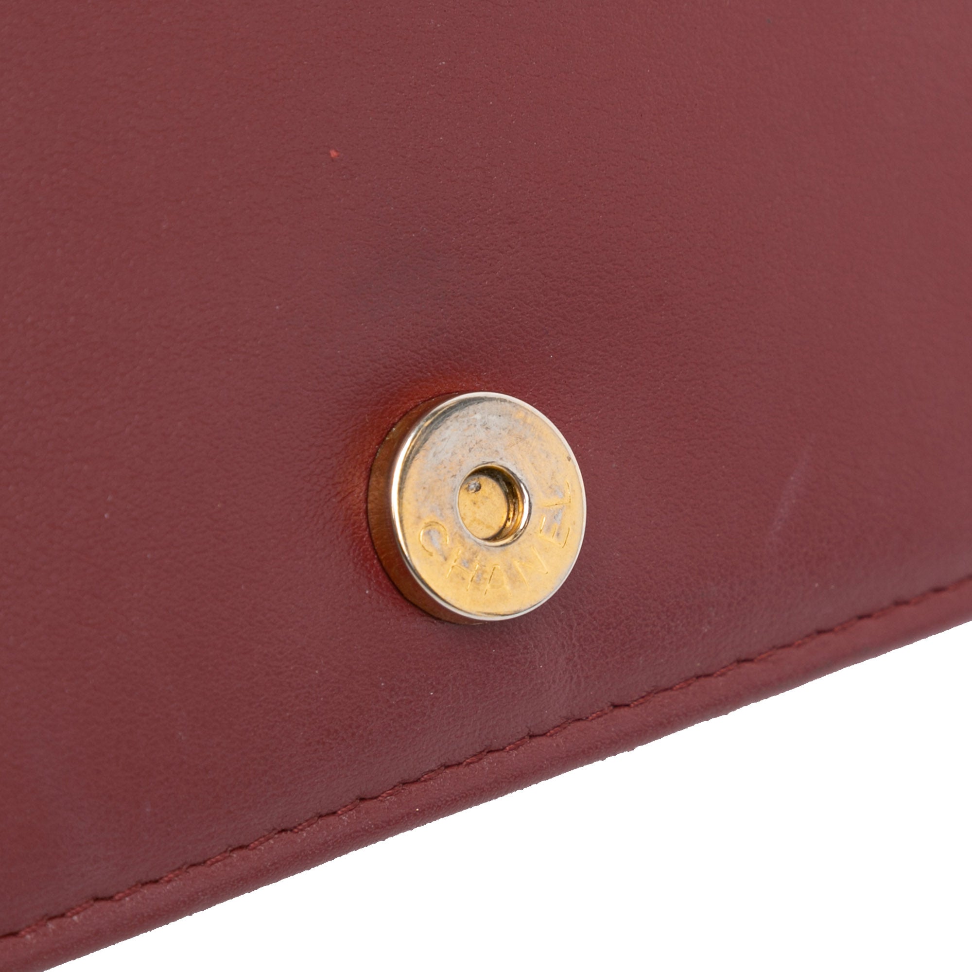 Chanel Quilted Aged Calfskin Gabrielle Wallet on Chain - image 9