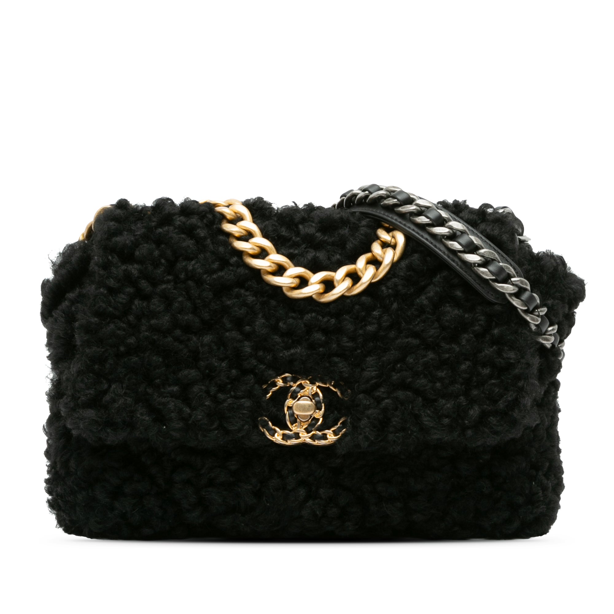 Chanel Medium Shearling 19 Flap - image 1