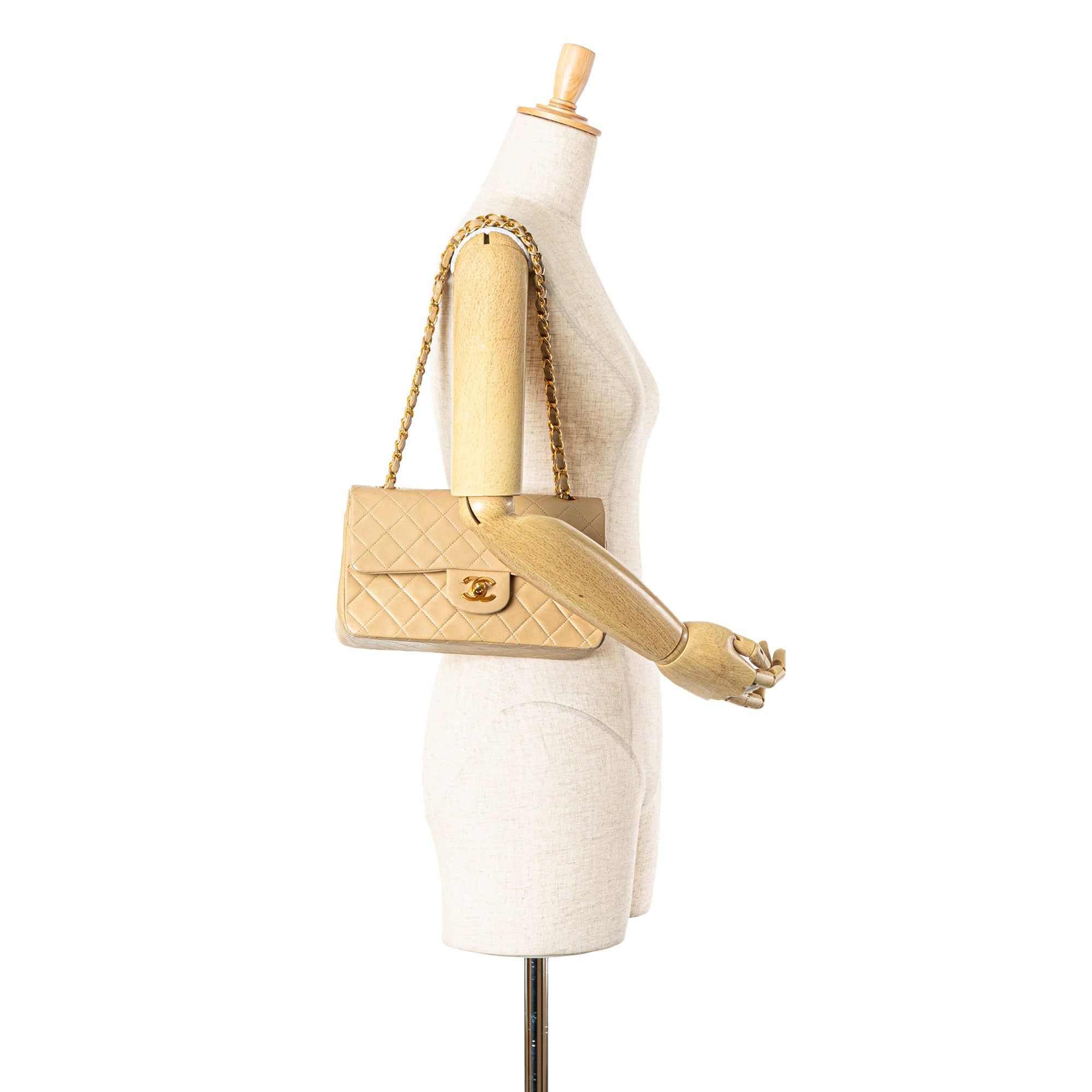 Chanel Small Classic Lambskin Double Flap - image 10