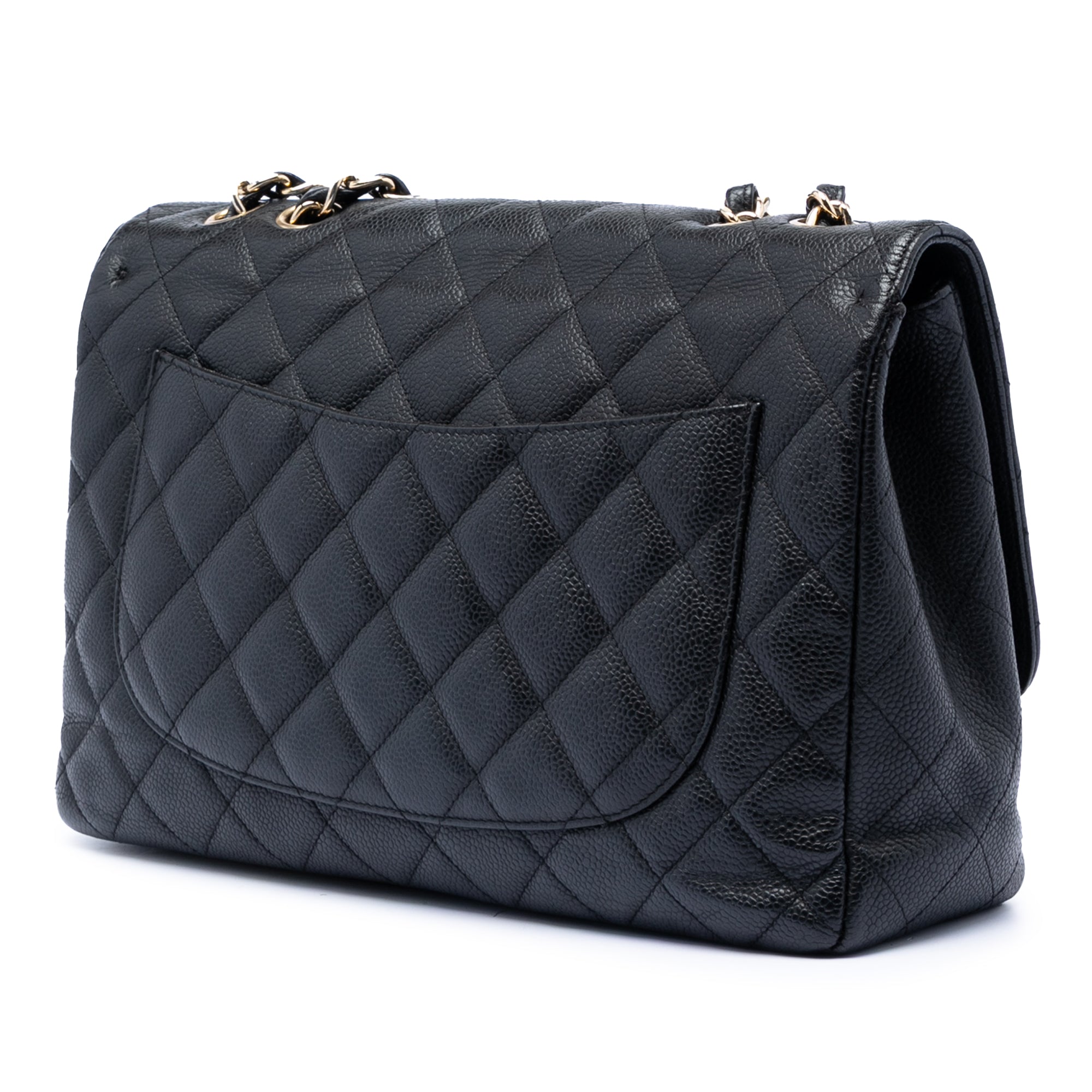 Chanel Jumbo Classic Caviar Double Flap - image 2