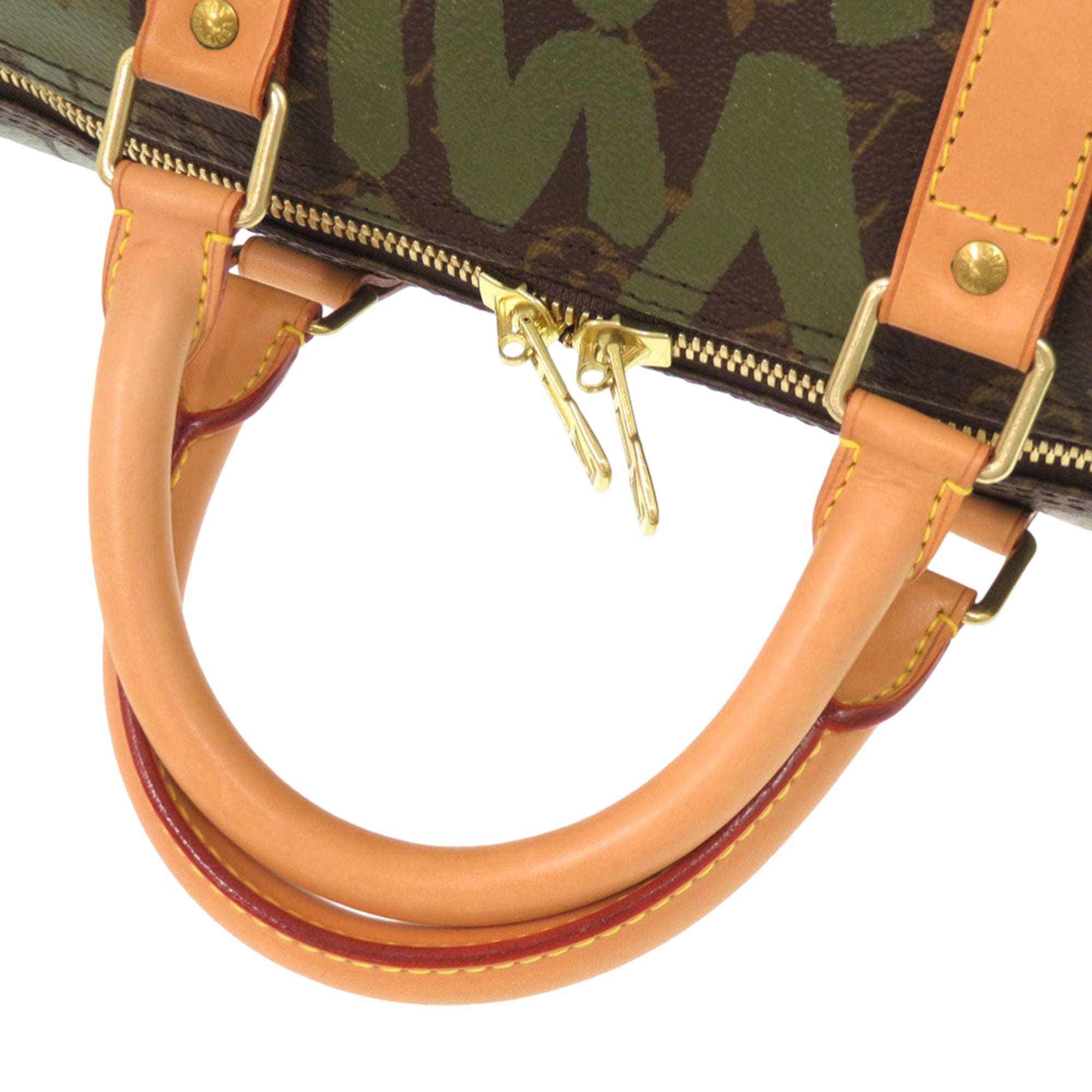 Louis Vuitton Stephen Sprouse Monogram Graffiti Keepall 50 - image 7