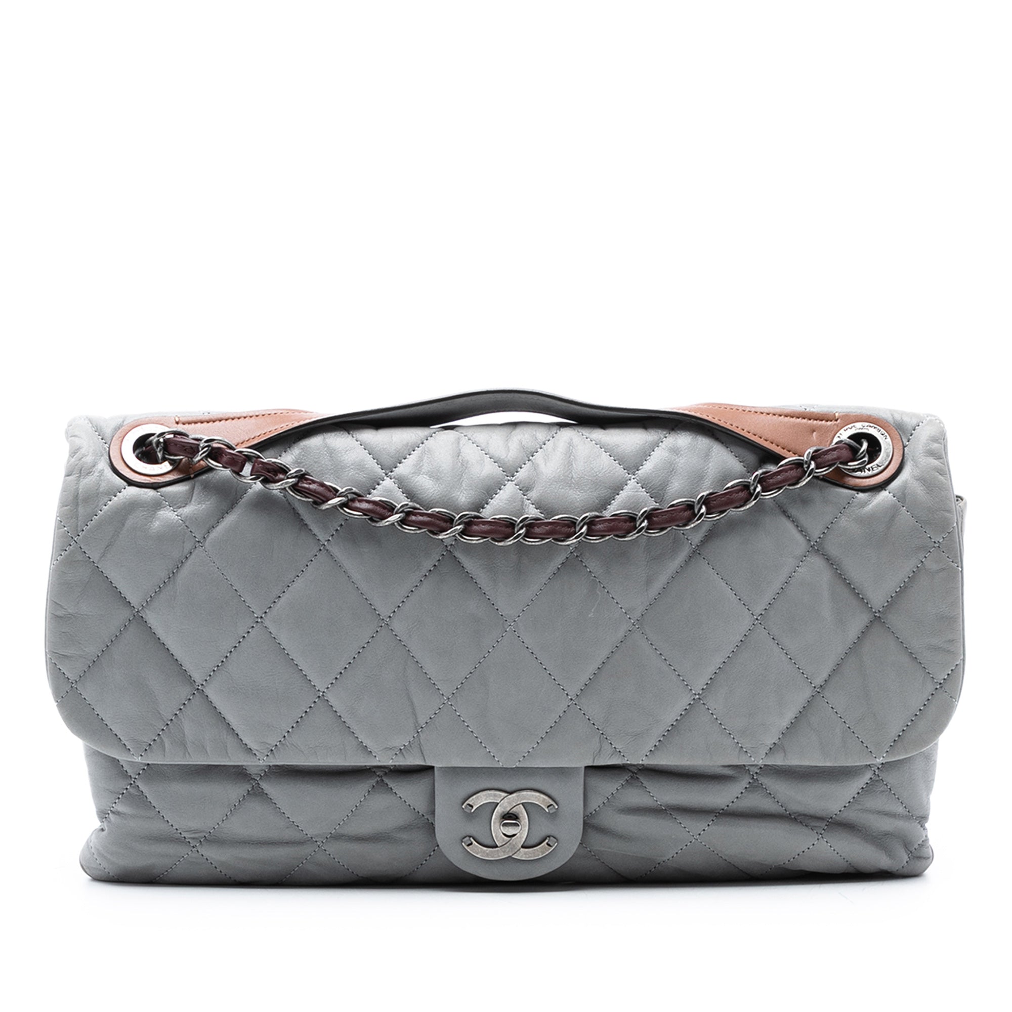 Chanel Jumbo Iridescent Calfskin In The Mix Flap - image 1