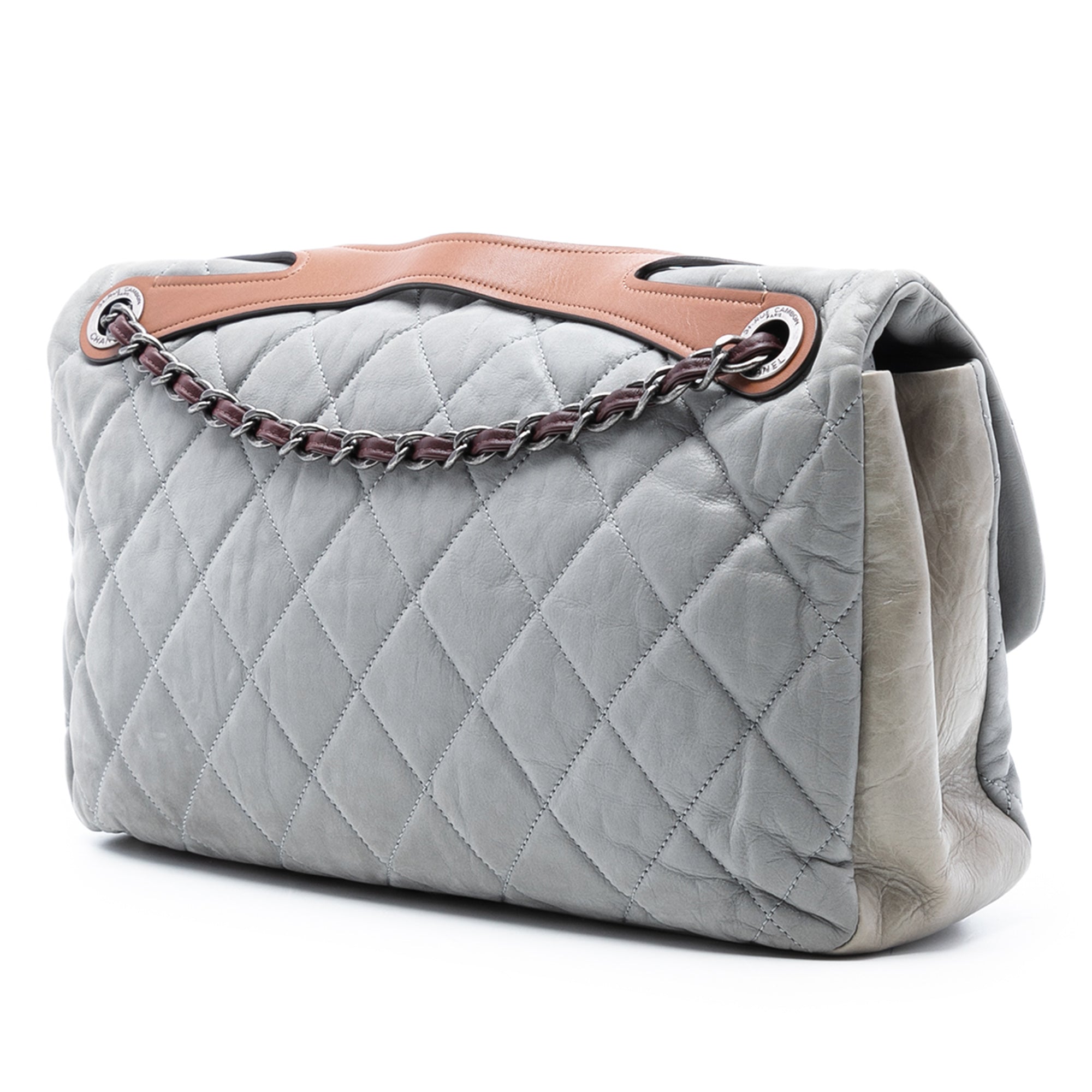 Chanel Jumbo Iridescent Calfskin In The Mix Flap - image 2